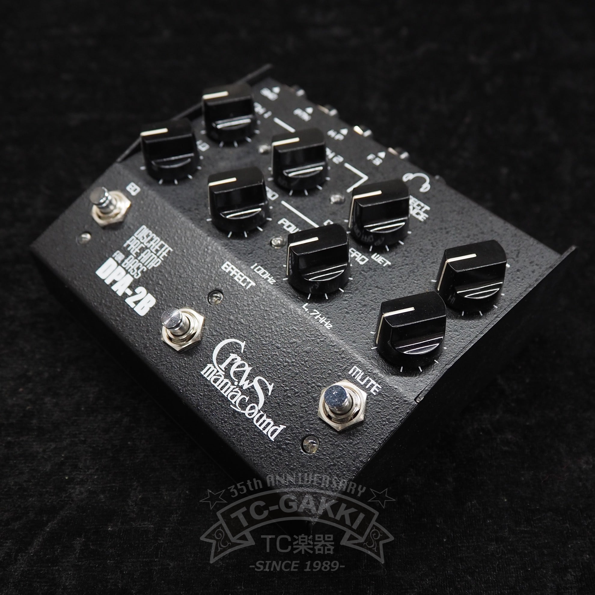 DISCRETE PRE AMP BASS DPA-2B ベースプリアンプ Crews maniac Sound