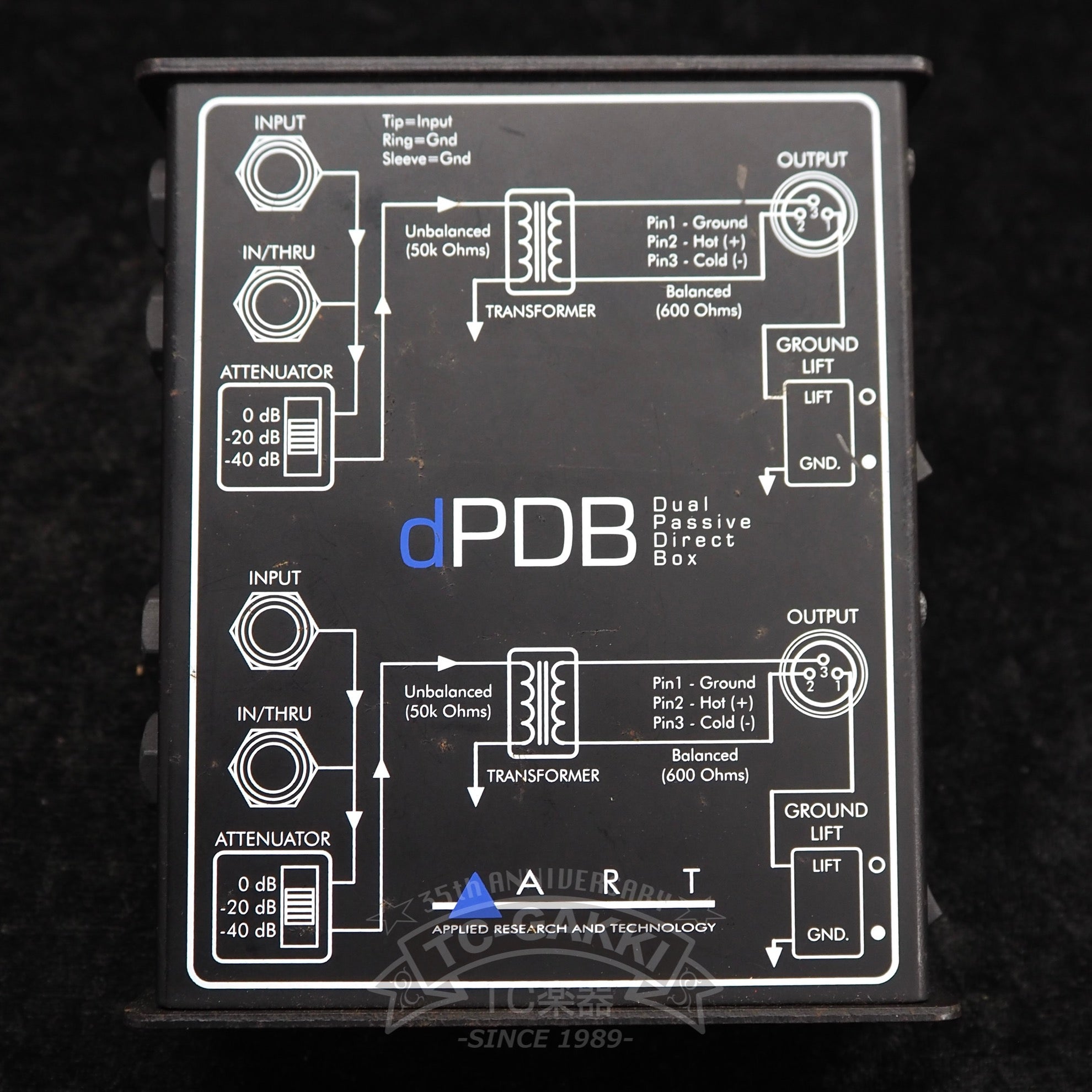 dPDB Dual Passive Direct Box - TC楽器 - TCGAKKI