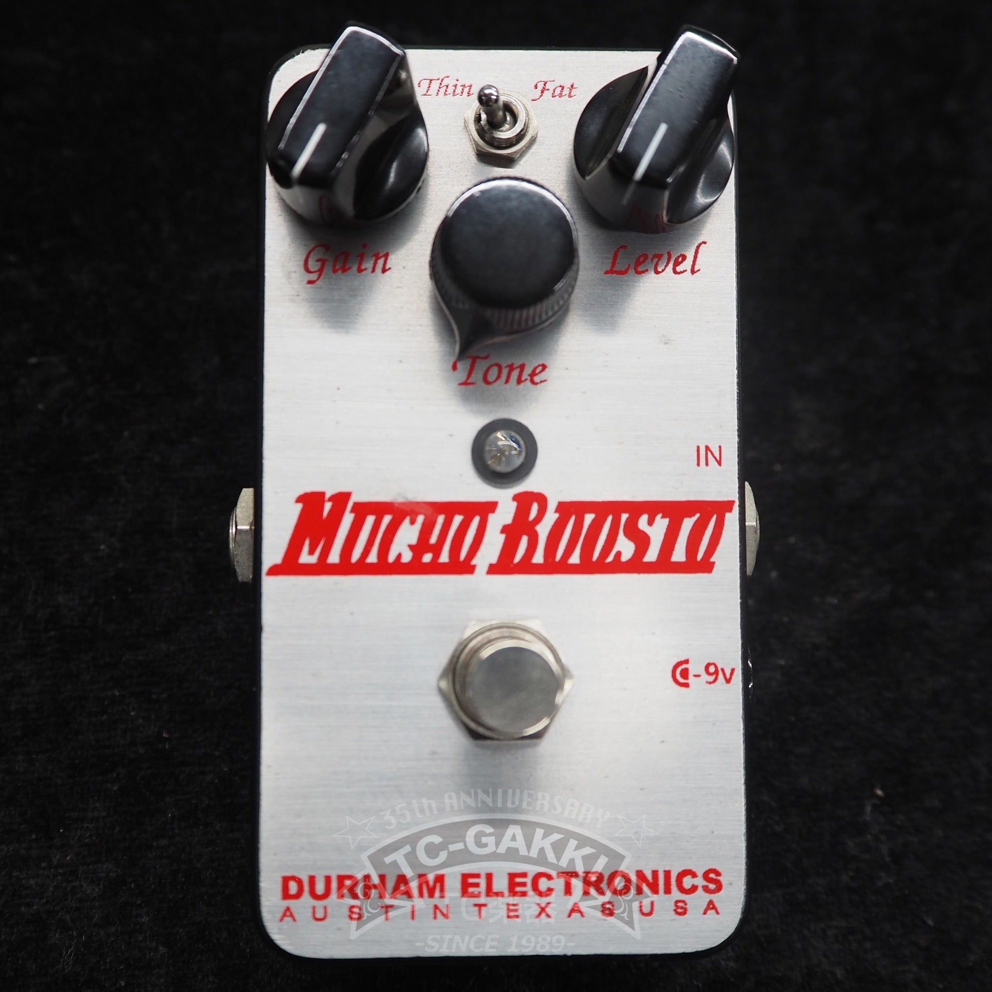 DURHAM ELECTRONICS MUCHO BOOSTO - TC楽器 - TCGAKKI