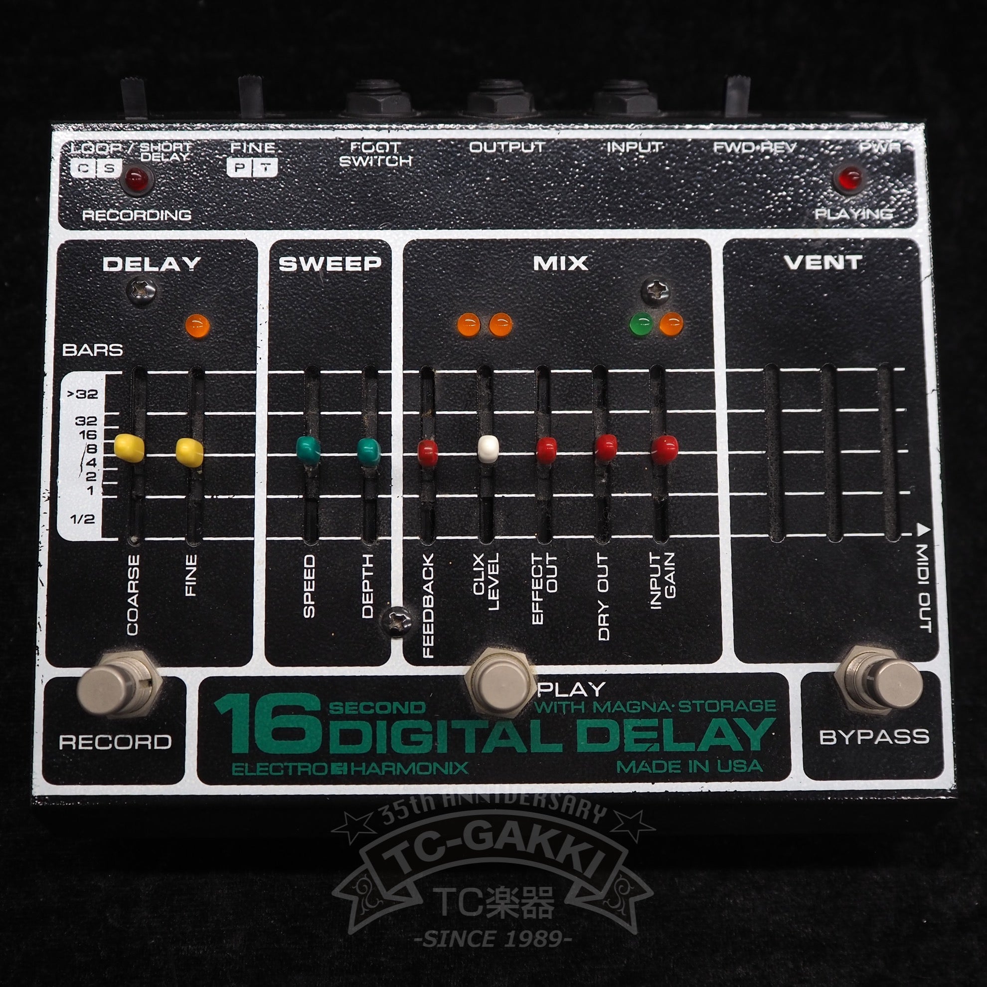electro - harmonix 16 Second Digital Delay - TC楽器 - TCGAKKI