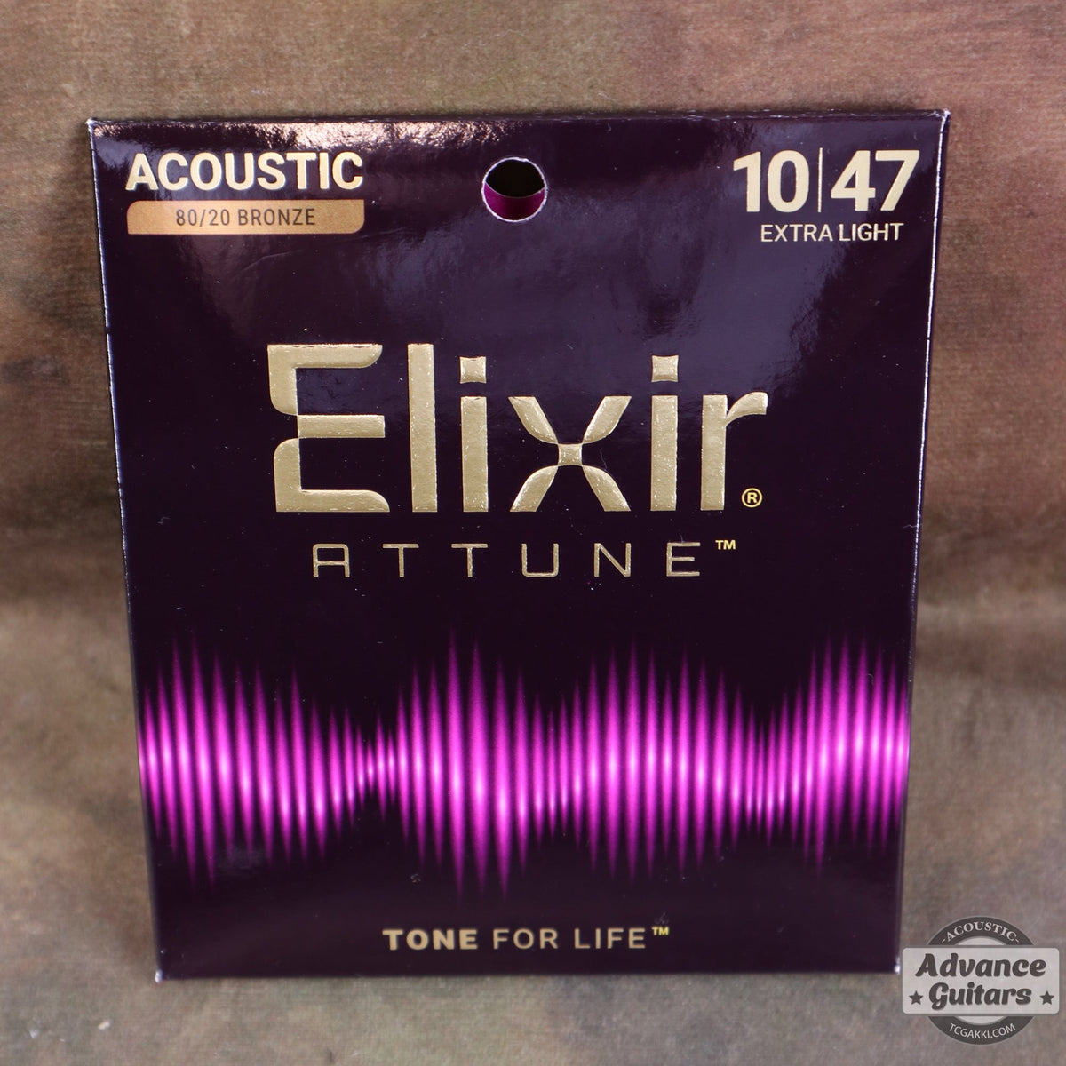 Elixir / ATTUNE 80/20 Bronze Extra Light 23002 - TC楽器 - TCGAKKI