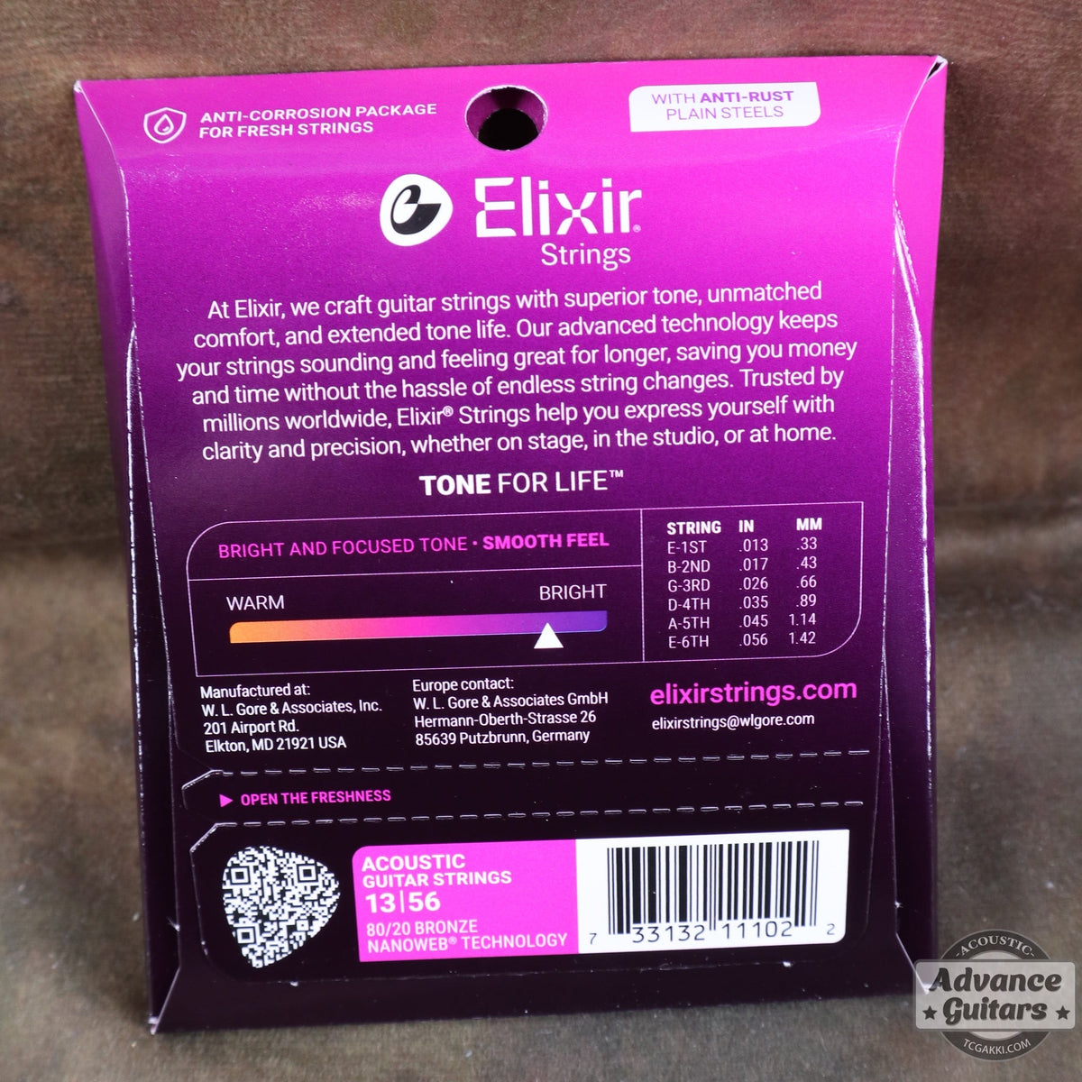 Elixir / NANOWEB Bronze Medium 11102 - TC楽器 - TCGAKKI