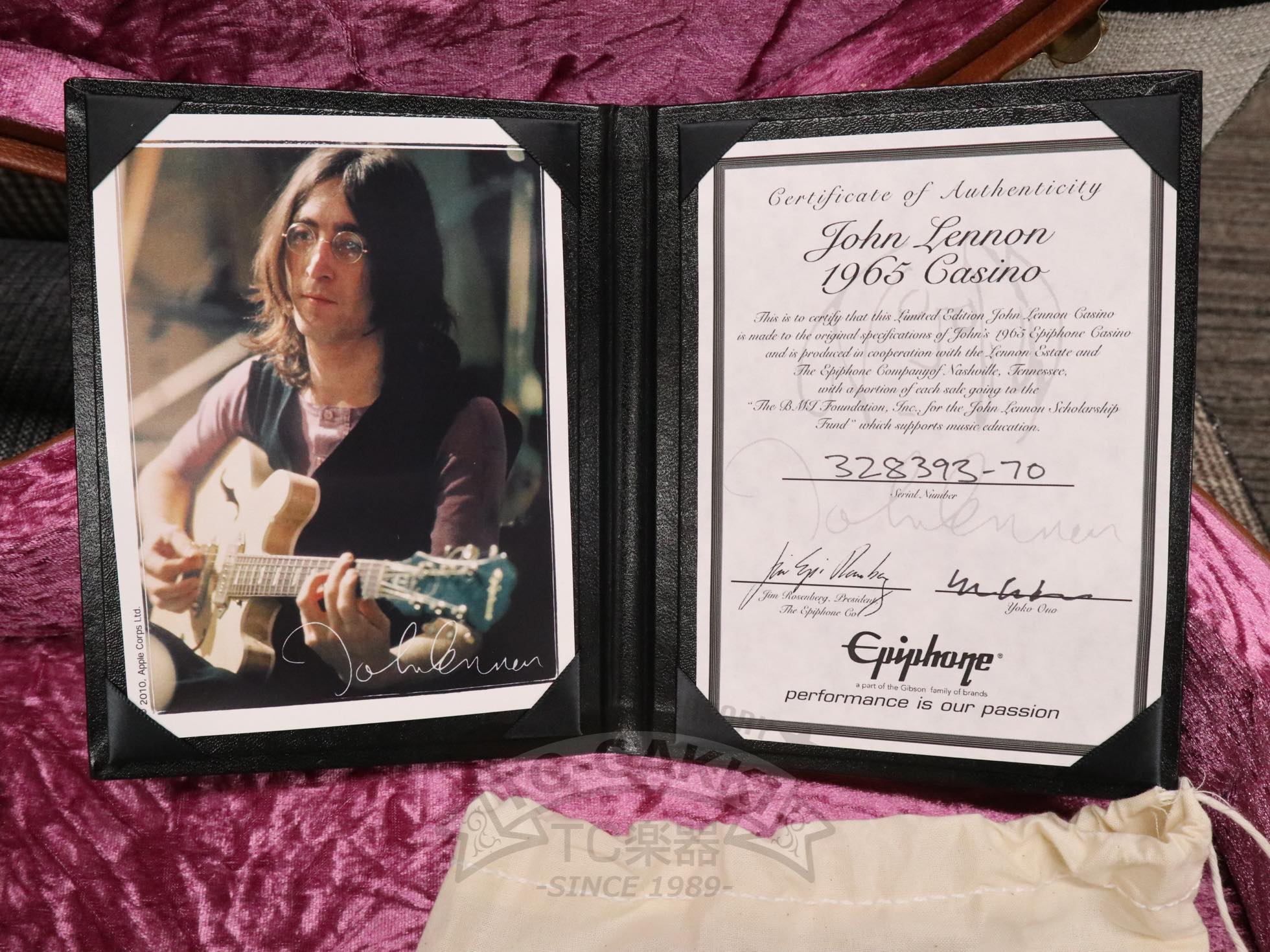 Epiphone 2010 70th Annversary John Lennon 1965 CASINO - TC楽器