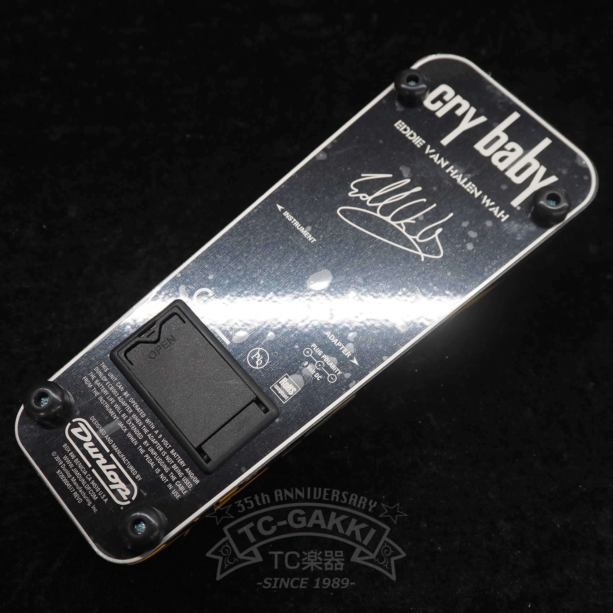 EVH-95 cry baby EDDIE VAN HALEN SIGNATURE WAH WAH