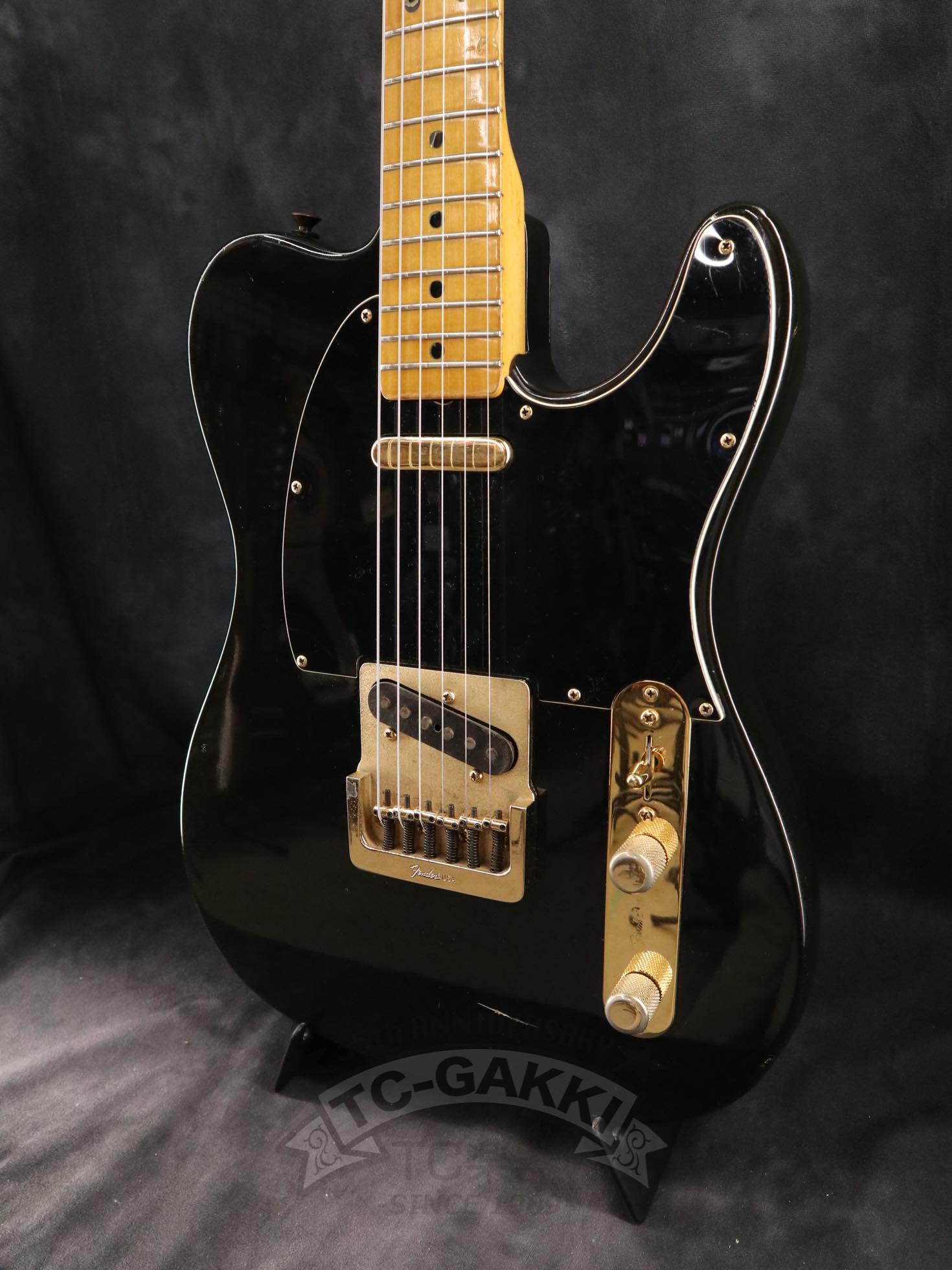 テレキャスター　ブラック&ゴールド Fender 1981-1982 Collectors Edition Black & Gold Telecaster