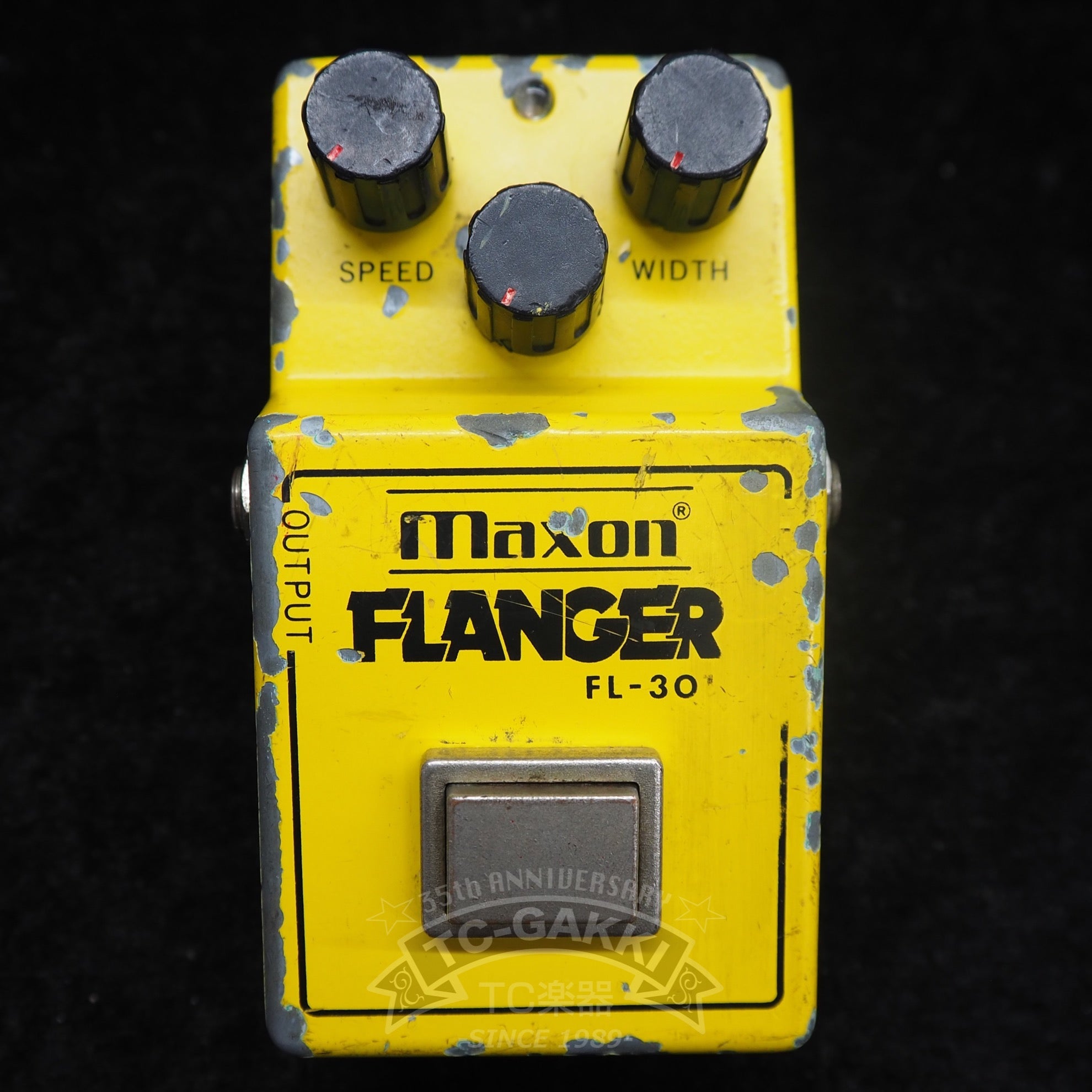 【更に値下げしました】マクソン フランジャー FL301 ビンテージ Maxon FL-301 Flanger 1980s Vintage Guitar Pedal Made in Japan