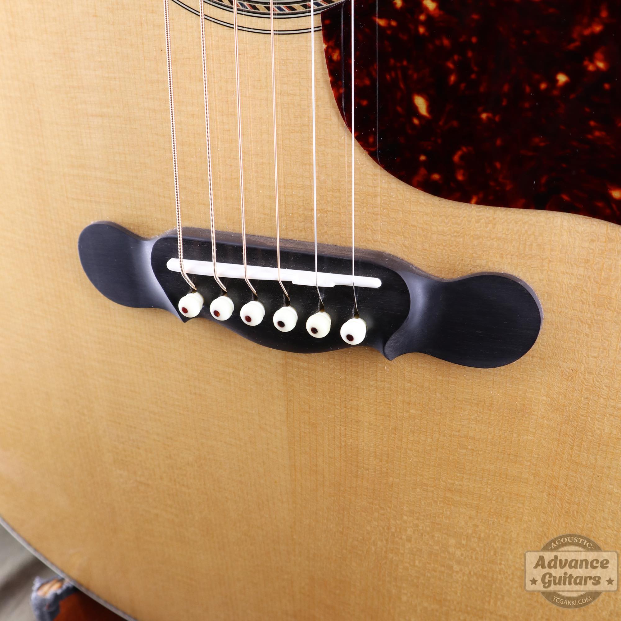 Flame Claro Walnut Dreadnought Advance Guitars Signature Model - TC楽器 - TCGAKKI