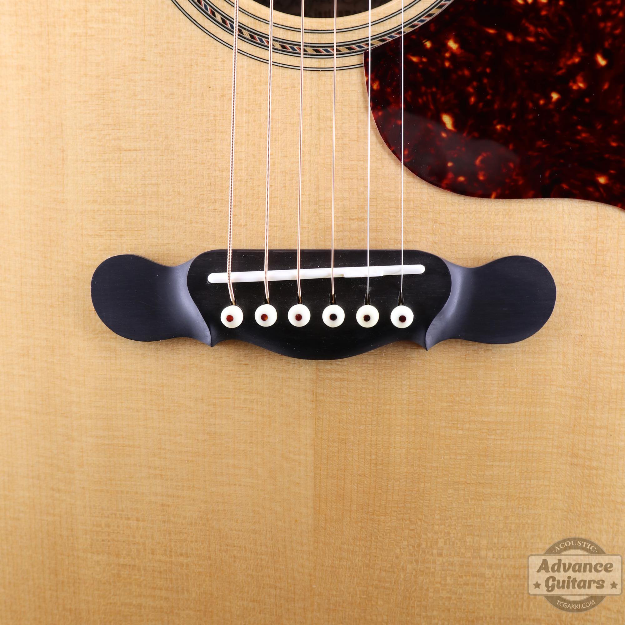 Flame Claro Walnut Dreadnought Advance Guitars Signature Model - TC楽器 - TCGAKKI