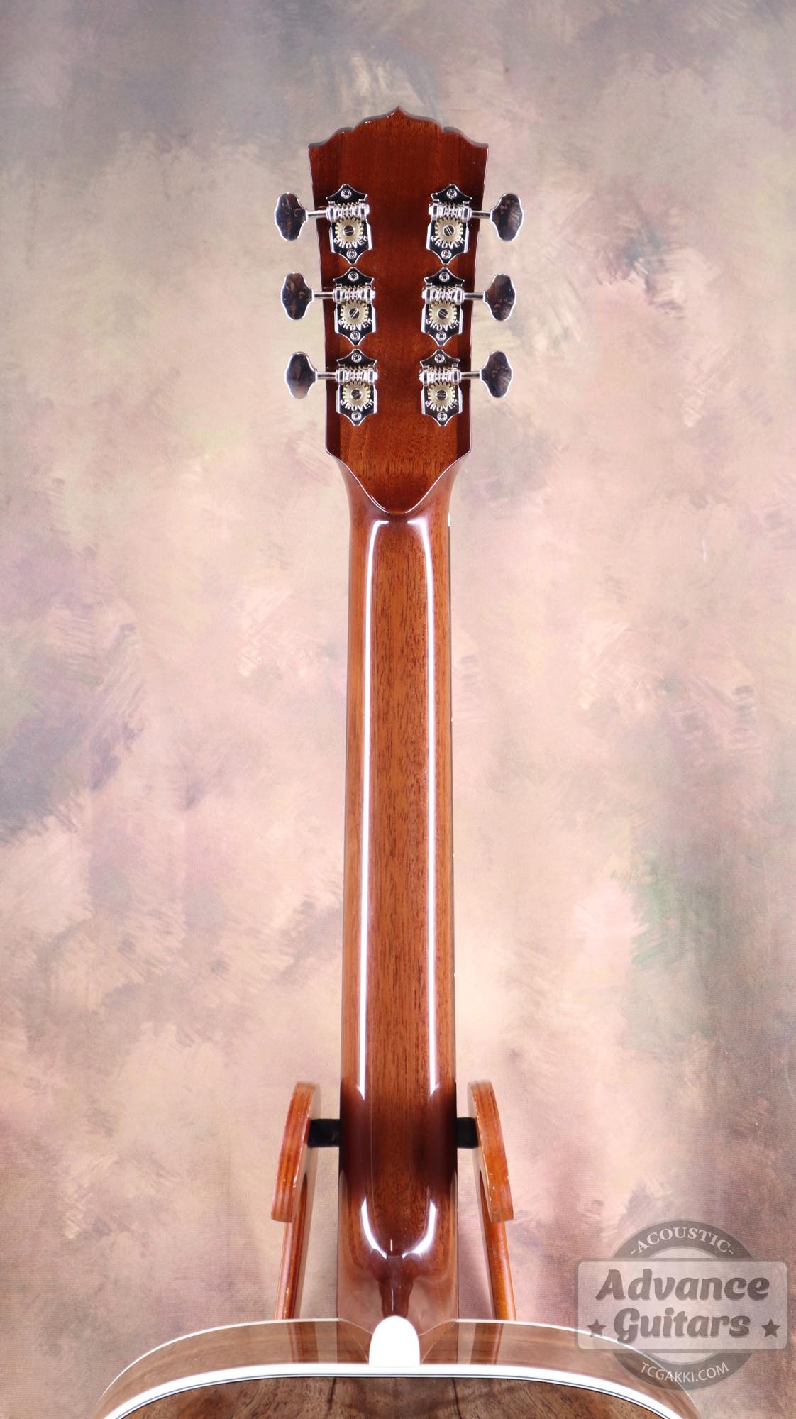 Flame Claro Walnut Dreadnought Advance Guitars Signature Model - TC楽器 - TCGAKKI