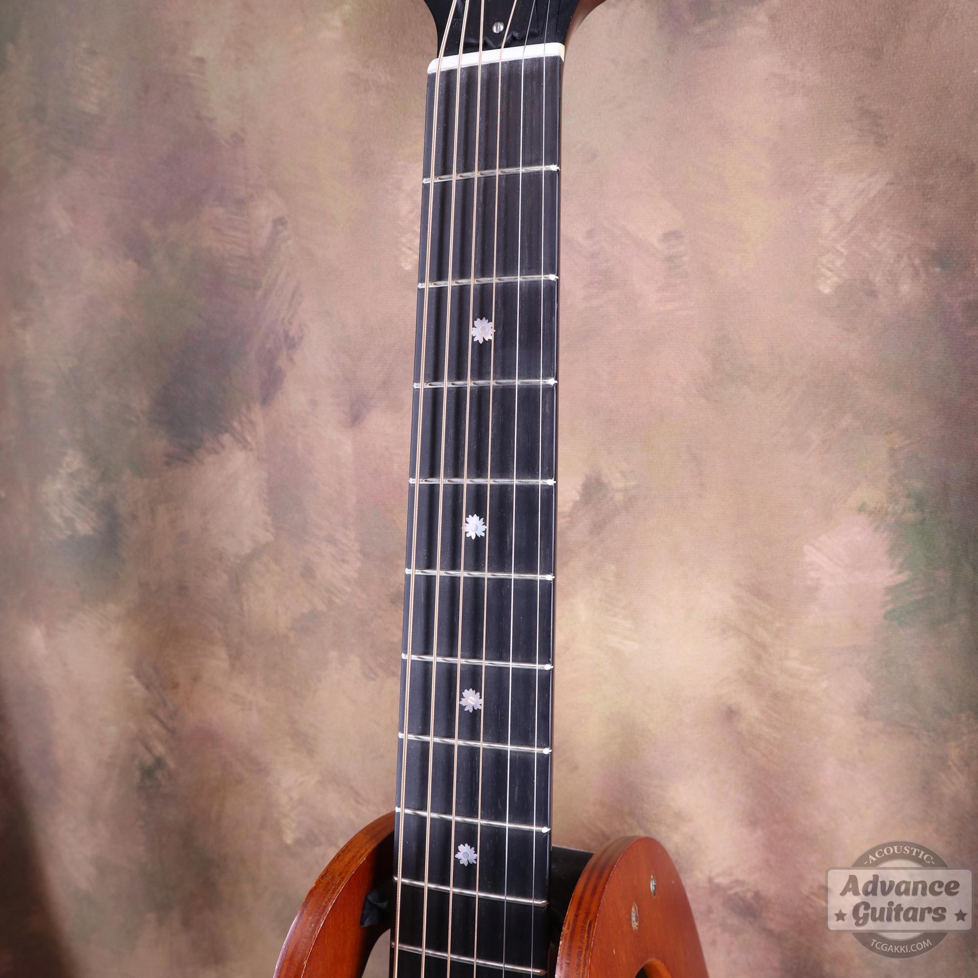 Ren Ferguson【新品】Flame Claro Walnut Dreadnought Advance Guitars