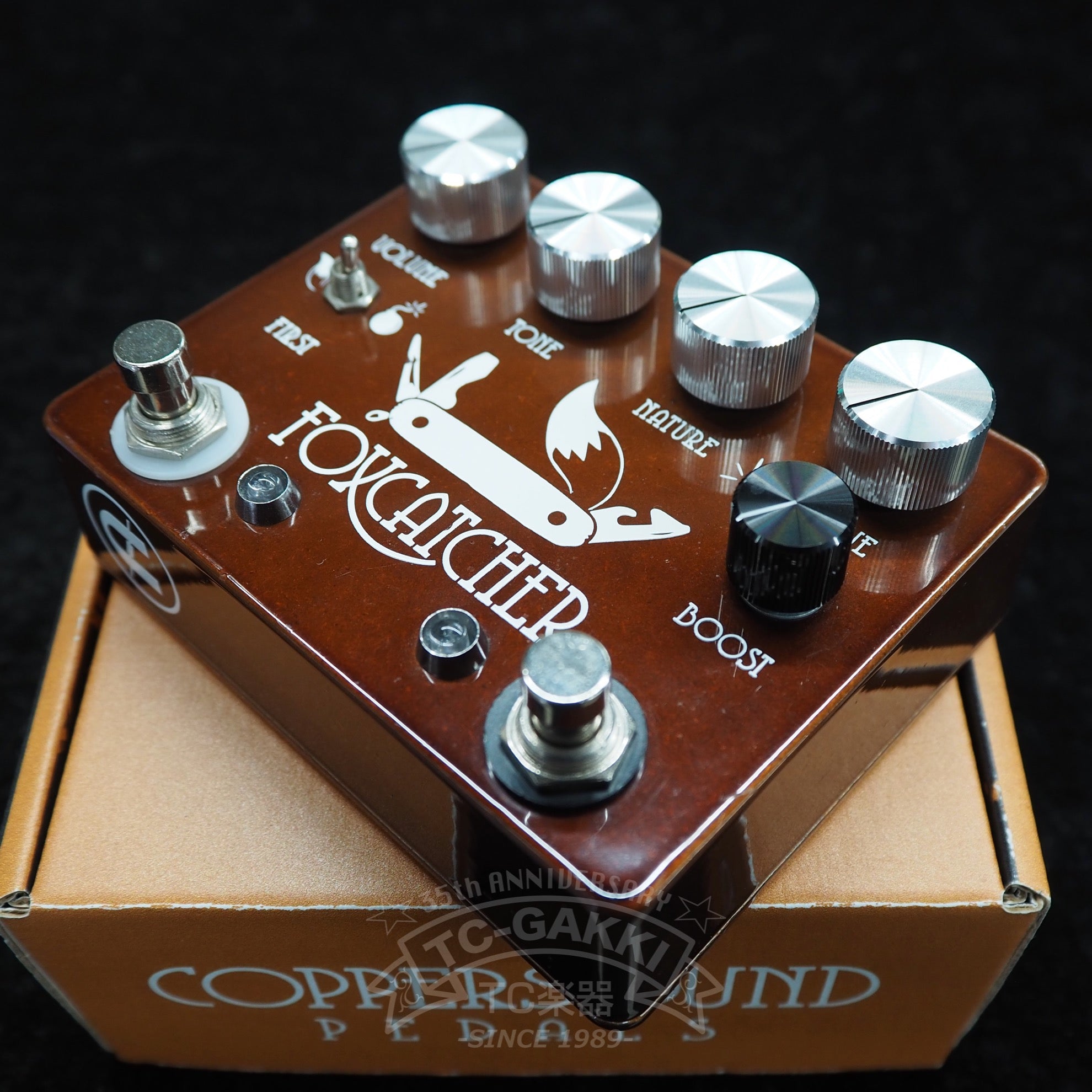 FOXCATCHER LIGHT OVERDRIVE & BOOST - TC楽器 - TCGAKKI