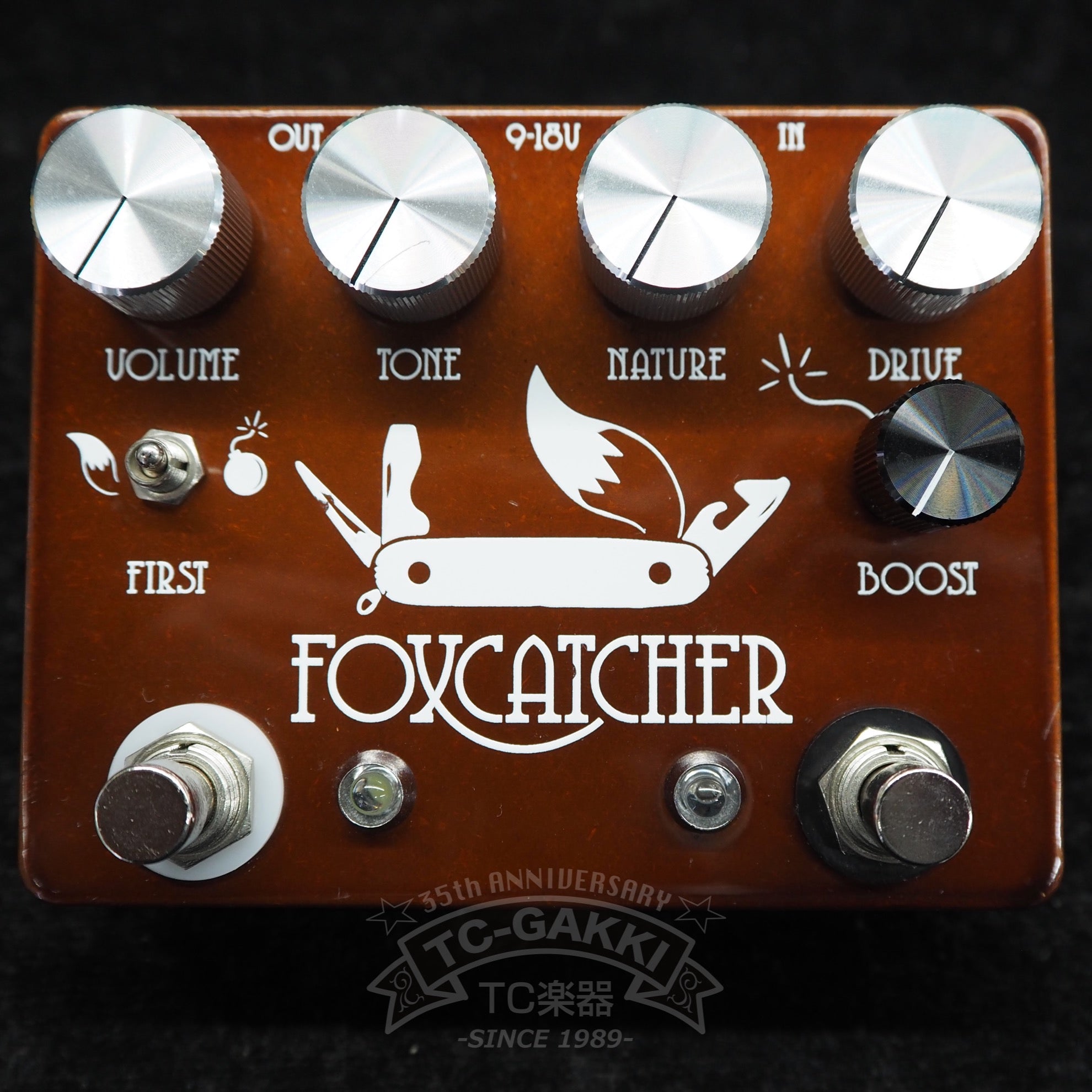 FOXCATCHER LIGHT OVERDRIVE & BOOST - TC楽器 - TCGAKKI