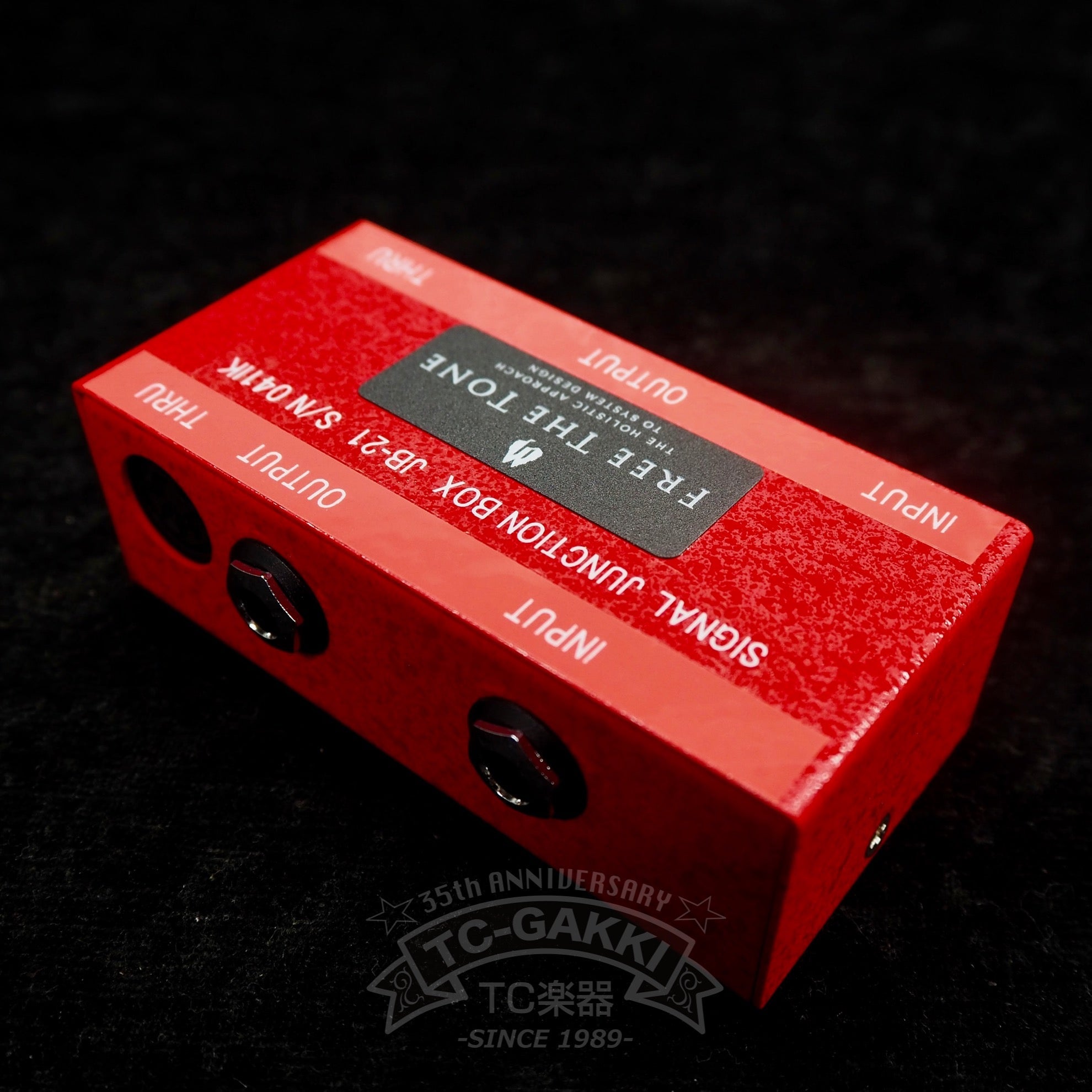 FREE THE TONE JB-21 SIGNAL JUNCTION BOX (Red)
