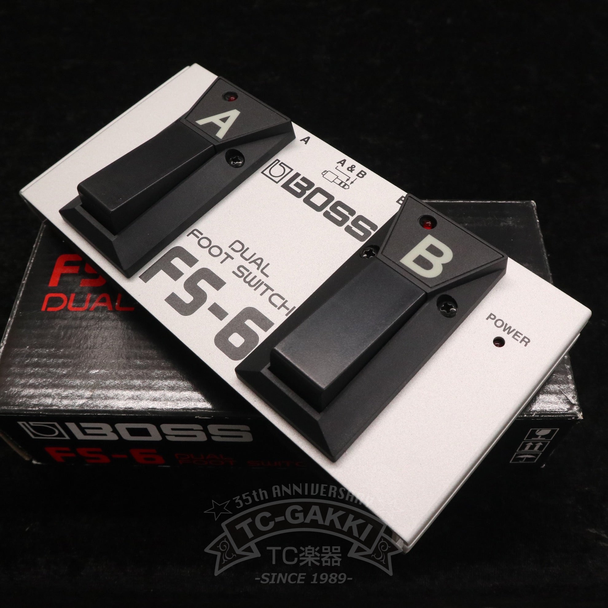 FS - 6 DUAL FOOT SWITCH - TC楽器 - TCGAKKI