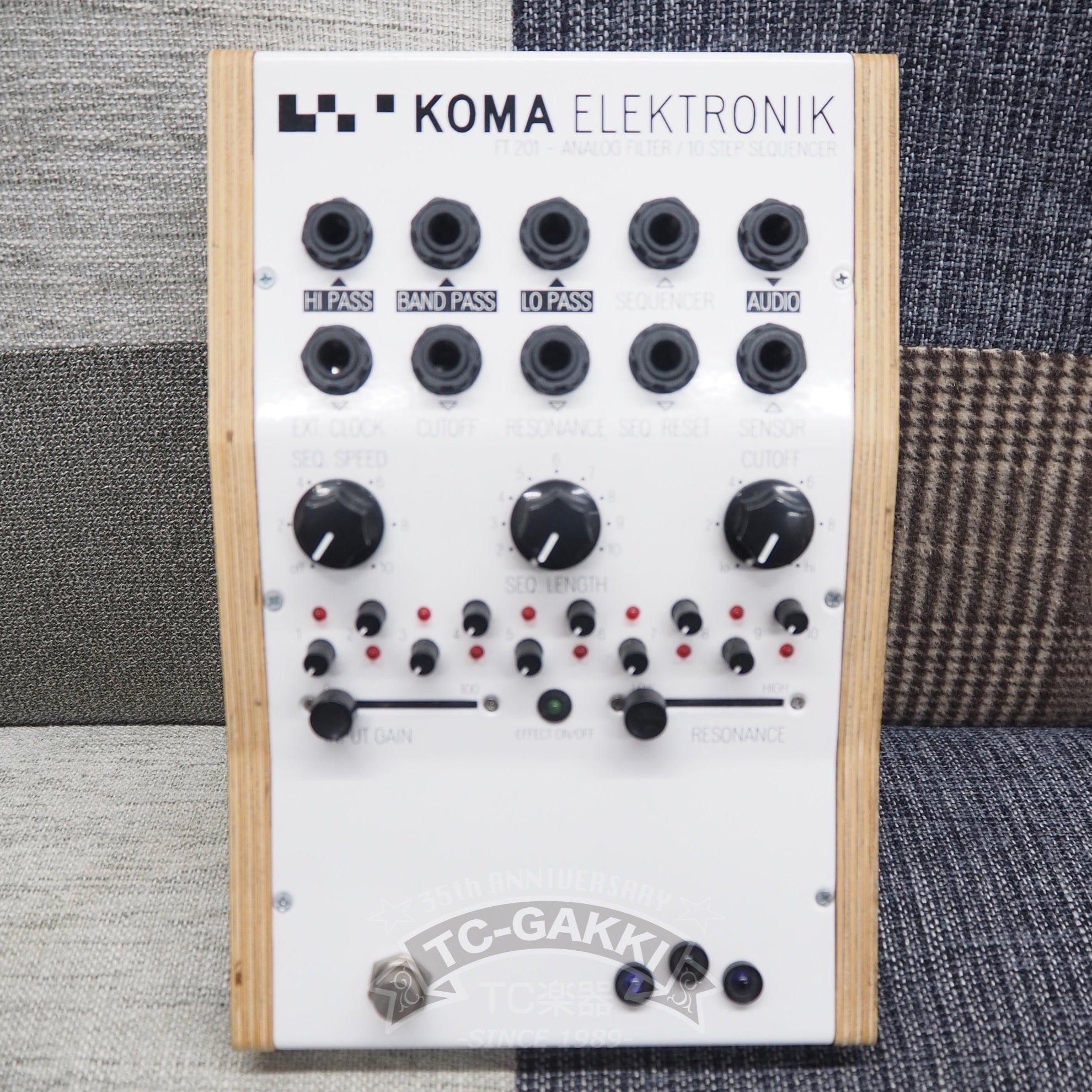 FT201 Analog State Variable Filter/10 Step Sequencer - TC楽器 - TCGAKKI