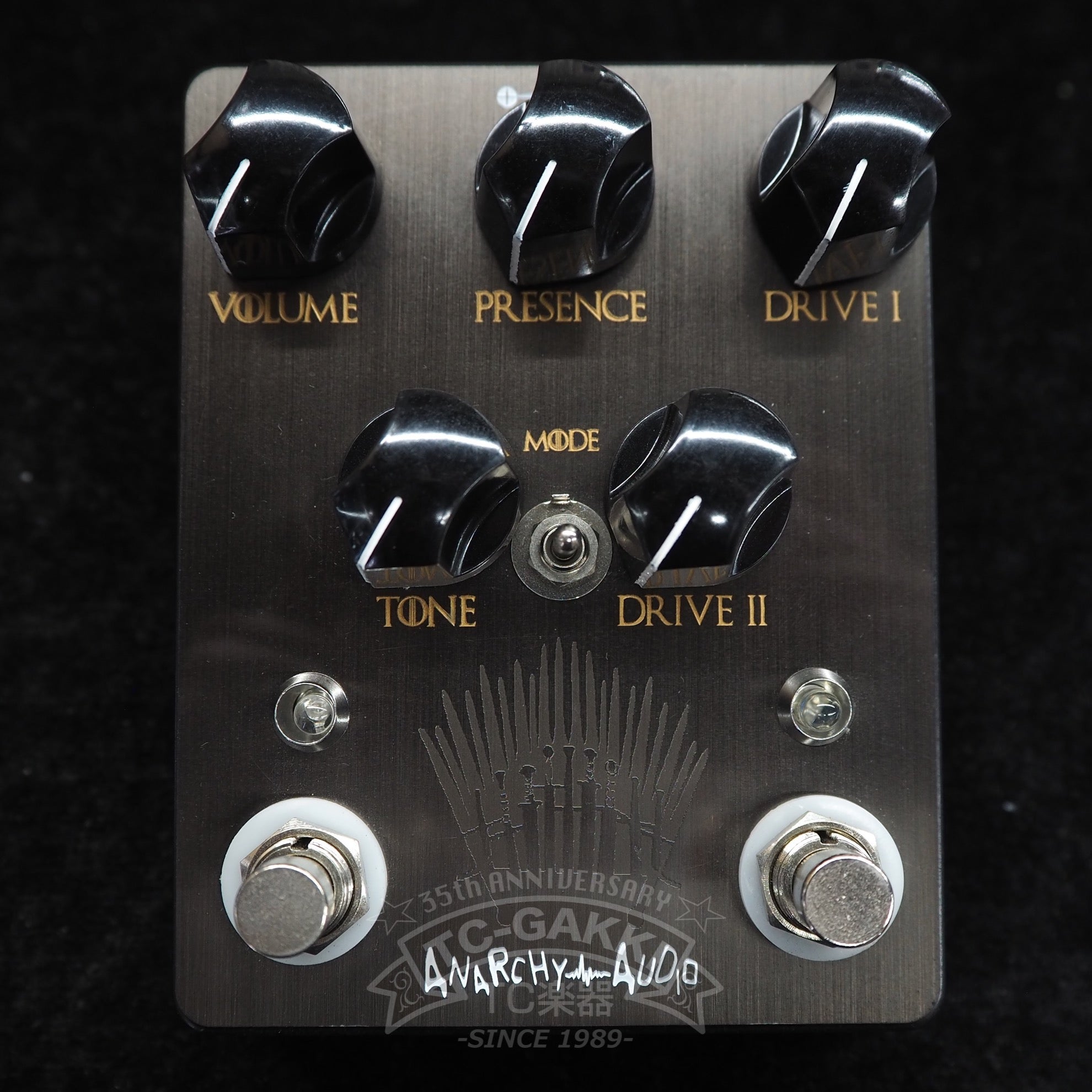 Anarchy Audio Gain of Tones オーバードライブ