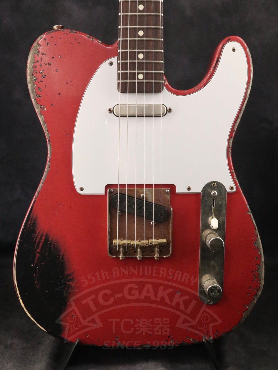 Gatton Black over Fiesta Red - TC楽器 - TCGAKKI