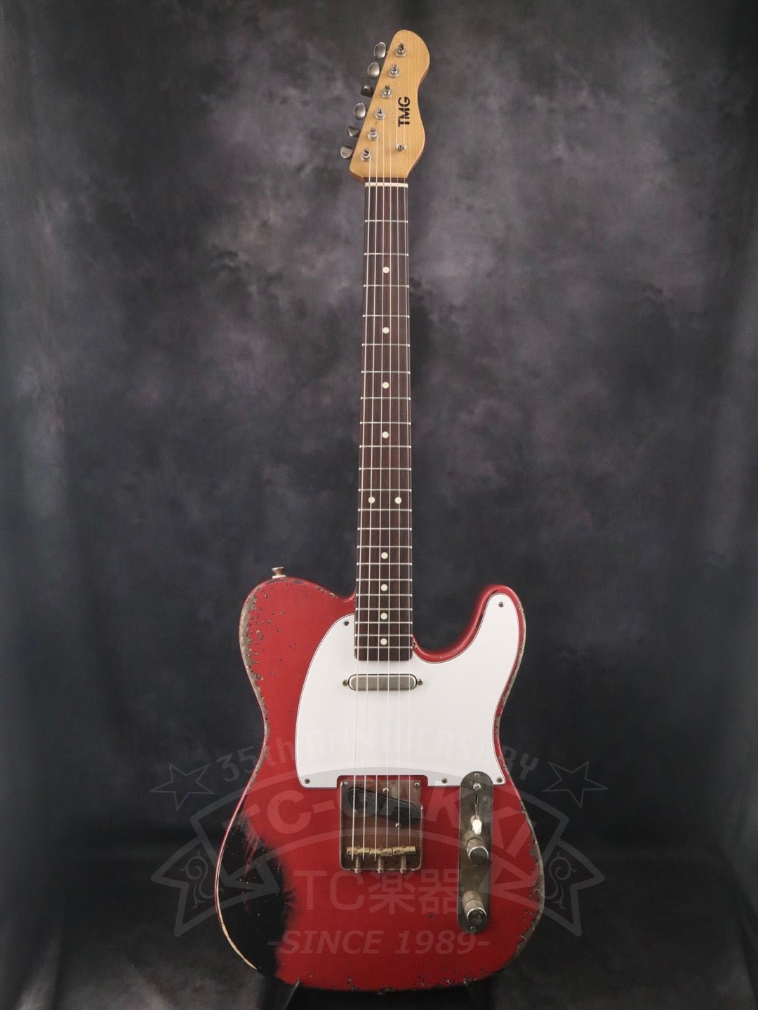 Gatton Black over Fiesta Red - TC楽器 - TCGAKKI