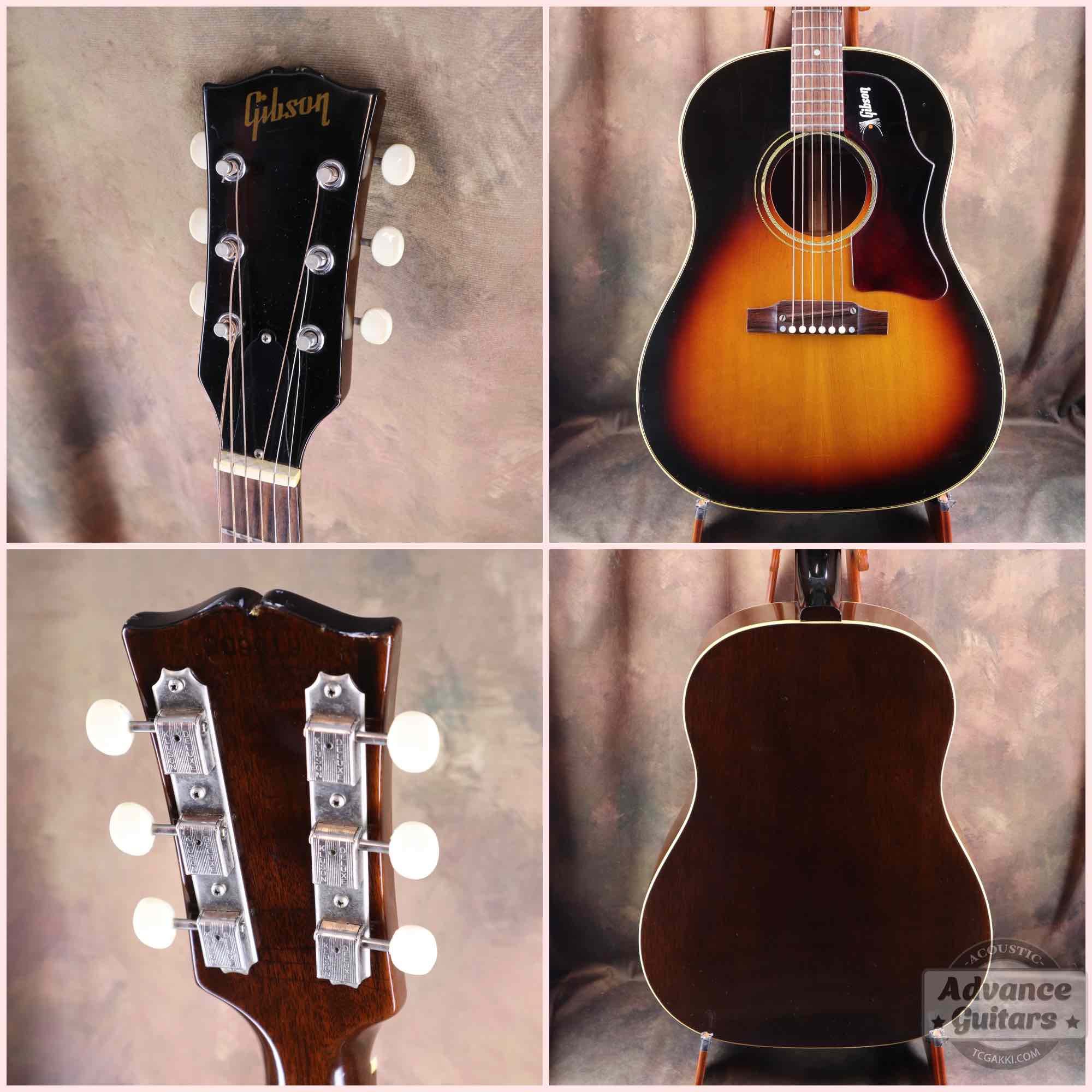 Gibson 1968年製 J-45 Tobacco Sunburst Logo P.G [Shipping Free〜8/31] - TC楽器 - TCGAKKI