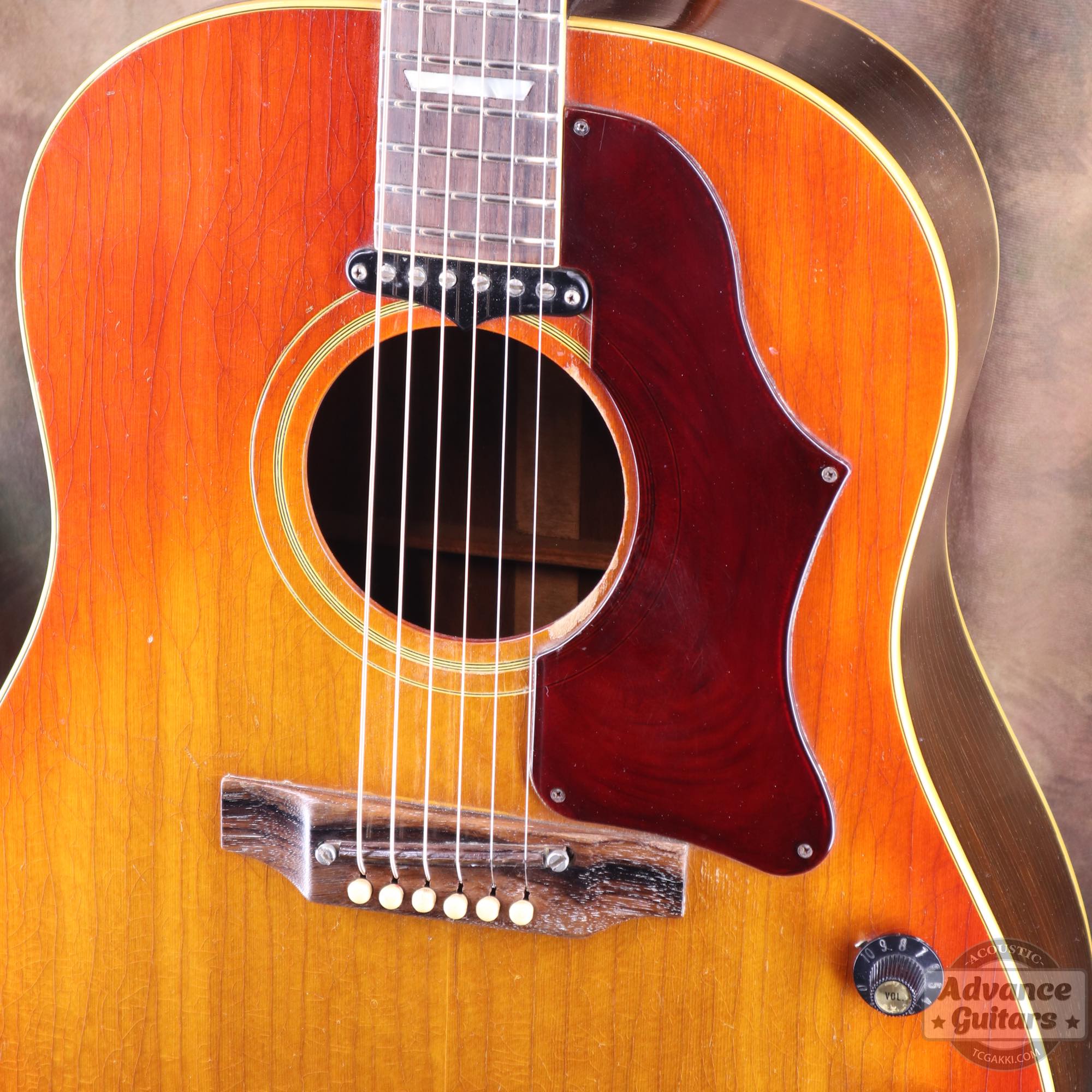 Gibson 1969年製 J-160E Cherry Sunburst - TC楽器 - TCGAKKI