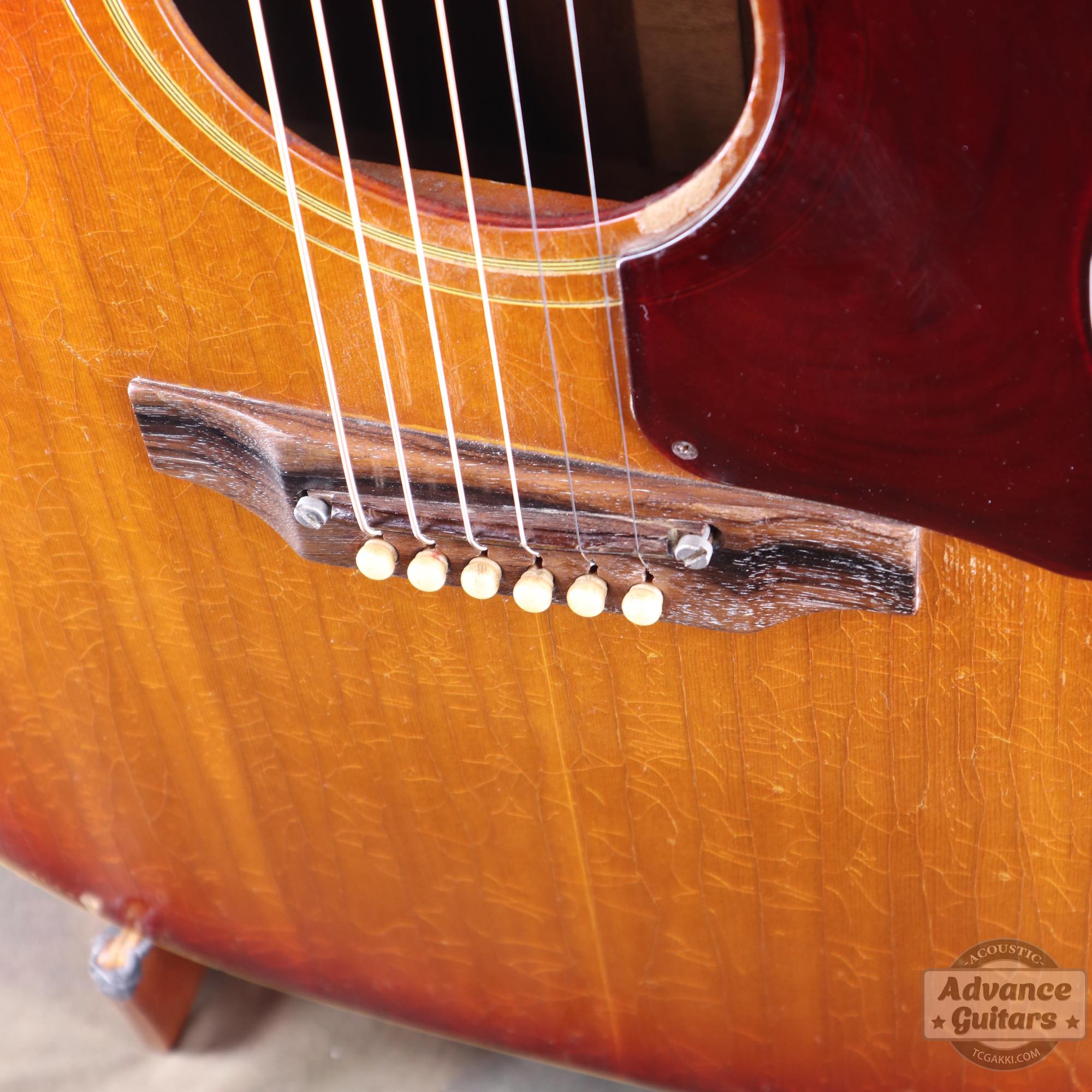 Gibson 1969年製 J-160E Cherry Sunburst - TC楽器 - TCGAKKI
