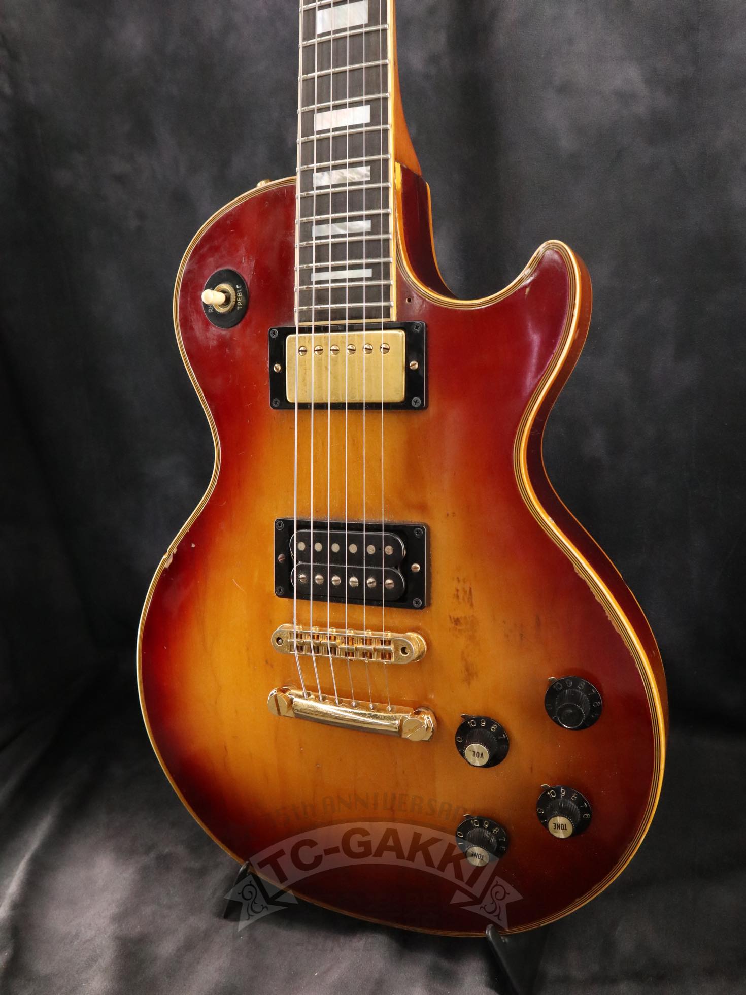 Gibson 1970-1972 Les Paul Custom Cherry Sunburst - TC楽器 - TCGAKKI