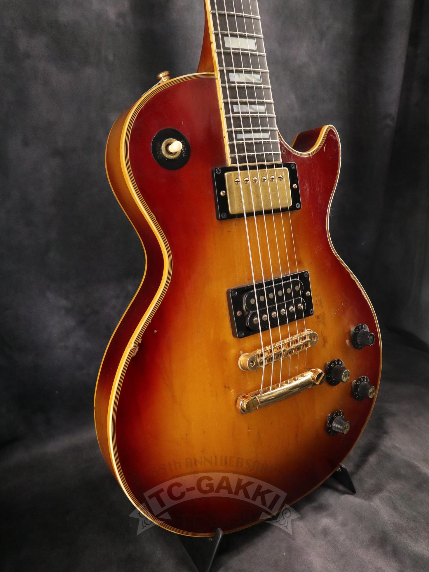 Gibson 1970-1972 Les Paul Custom Cherry Sunburst - TC楽器 - TCGAKKI