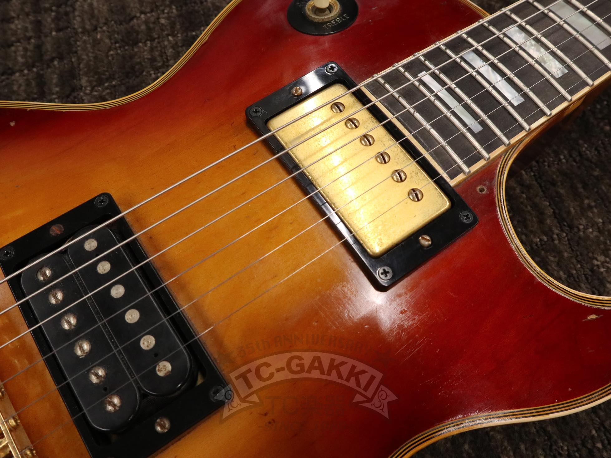Gibson 1970-1972 Les Paul Custom Cherry Sunburst - TC楽器 - TCGAKKI