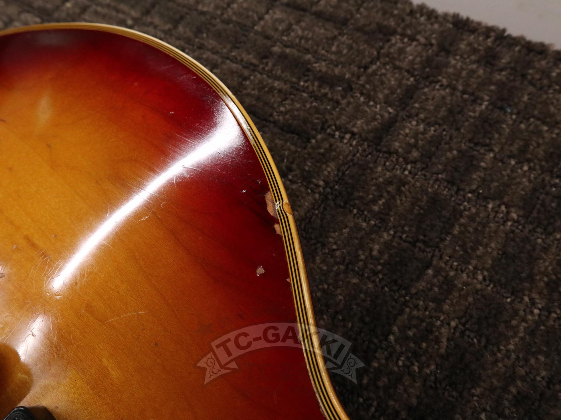 Gibson 1970-1972 Les Paul Custom Cherry Sunburst - TC楽器 - TCGAKKI