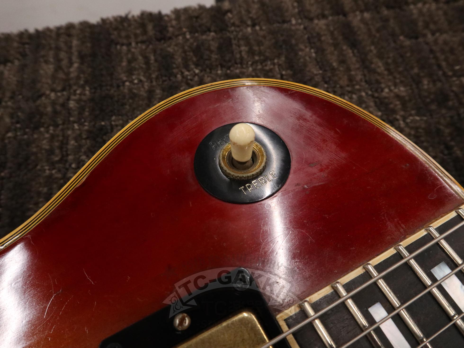 Gibson 1970-1972 Les Paul Custom Cherry Sunburst - TC楽器 - TCGAKKI
