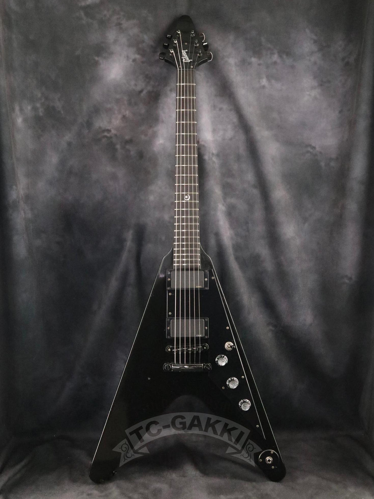 Gibson 2000 Flying V Gothic EMG Mod. - TC楽器 - TCGAKKI