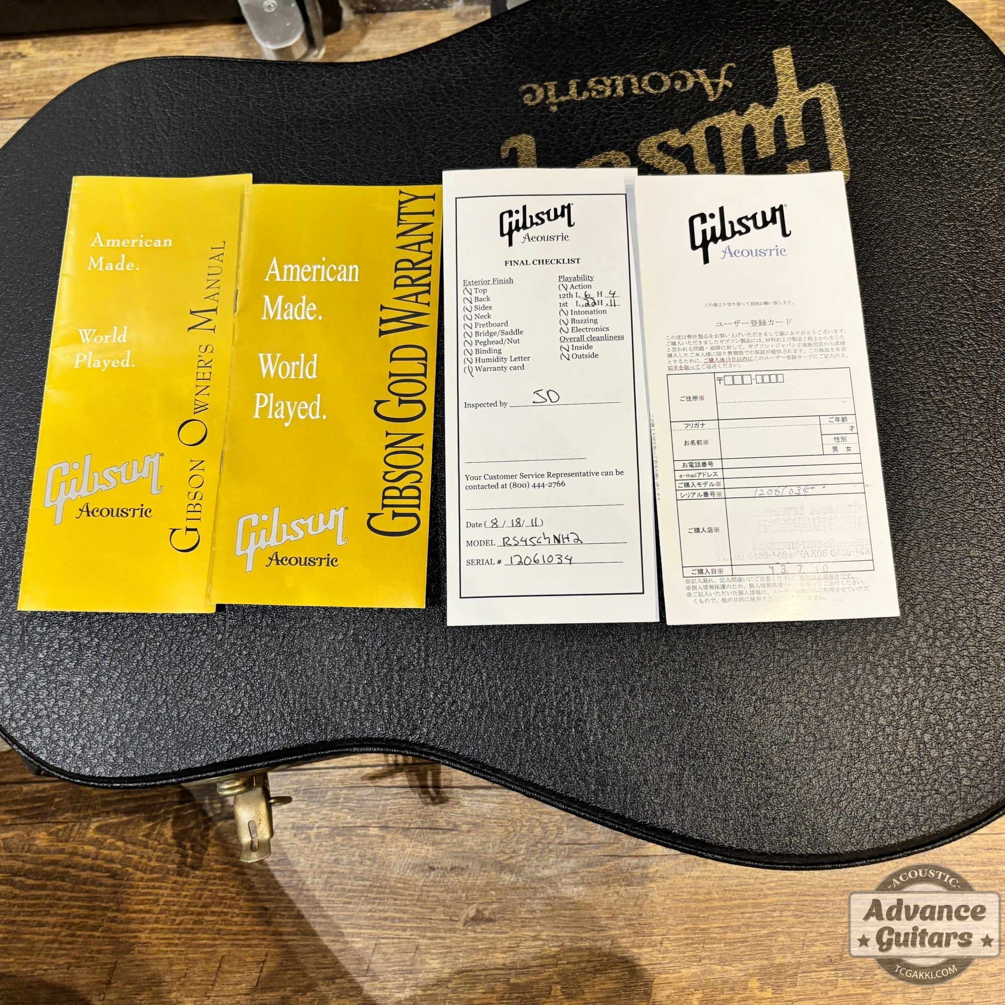 Gibson 2011年製 1960's J-45 Cherry - TC楽器 - TCGAKKI