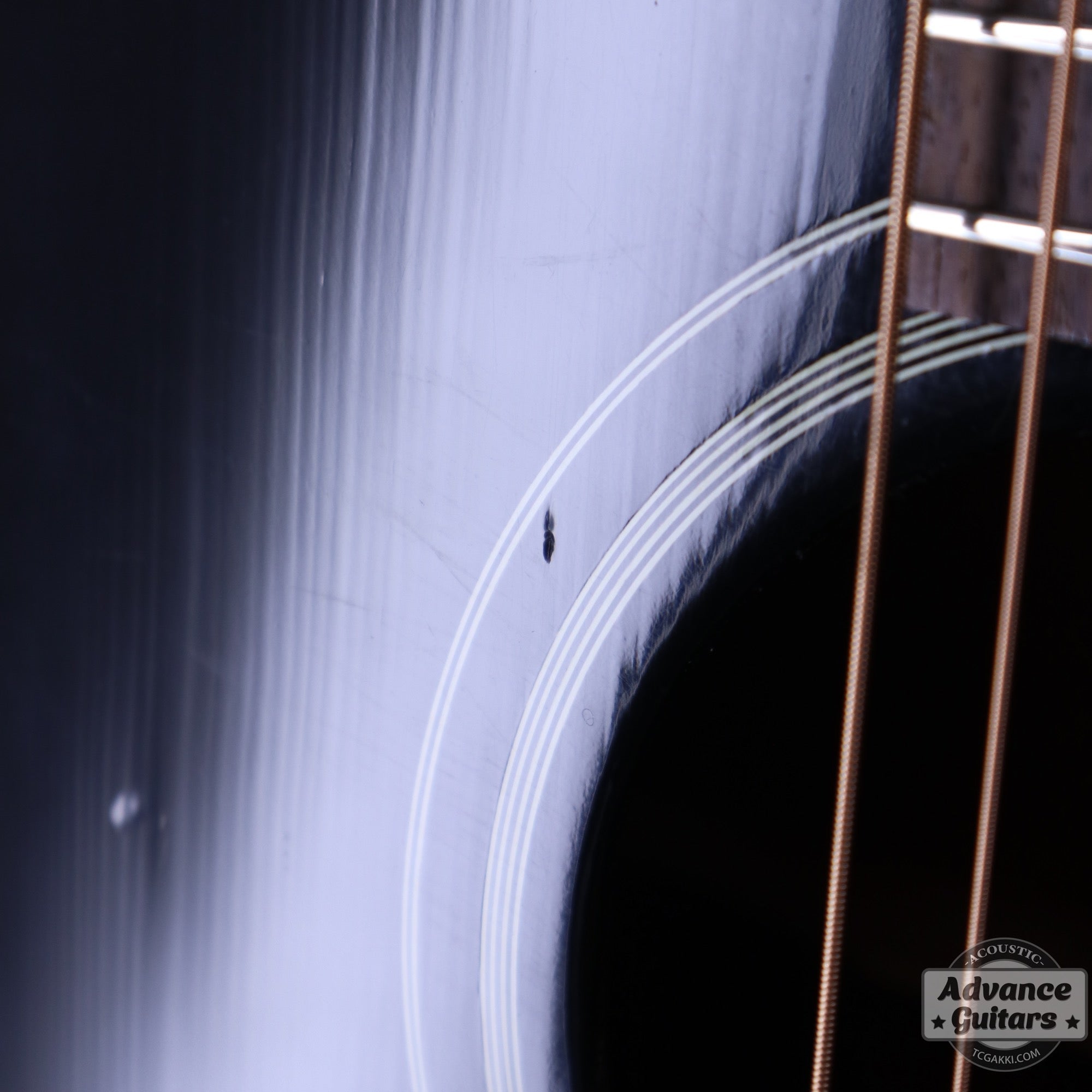 Gibson 2022年製 J - 45 Ebony Black - TC楽器 - TCGAKKI