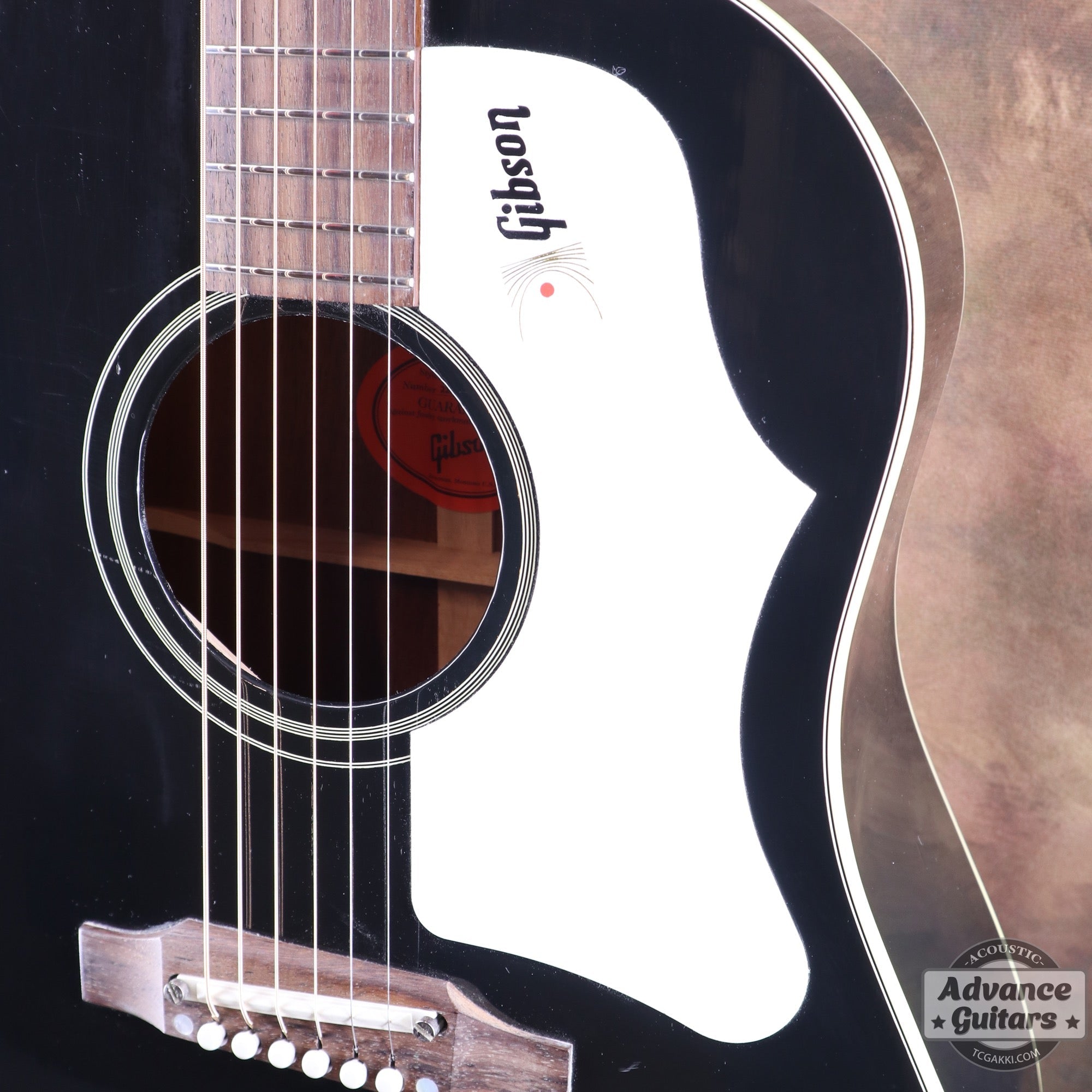Gibson 2022年製 J - 45 Ebony Black - TC楽器 - TCGAKKI