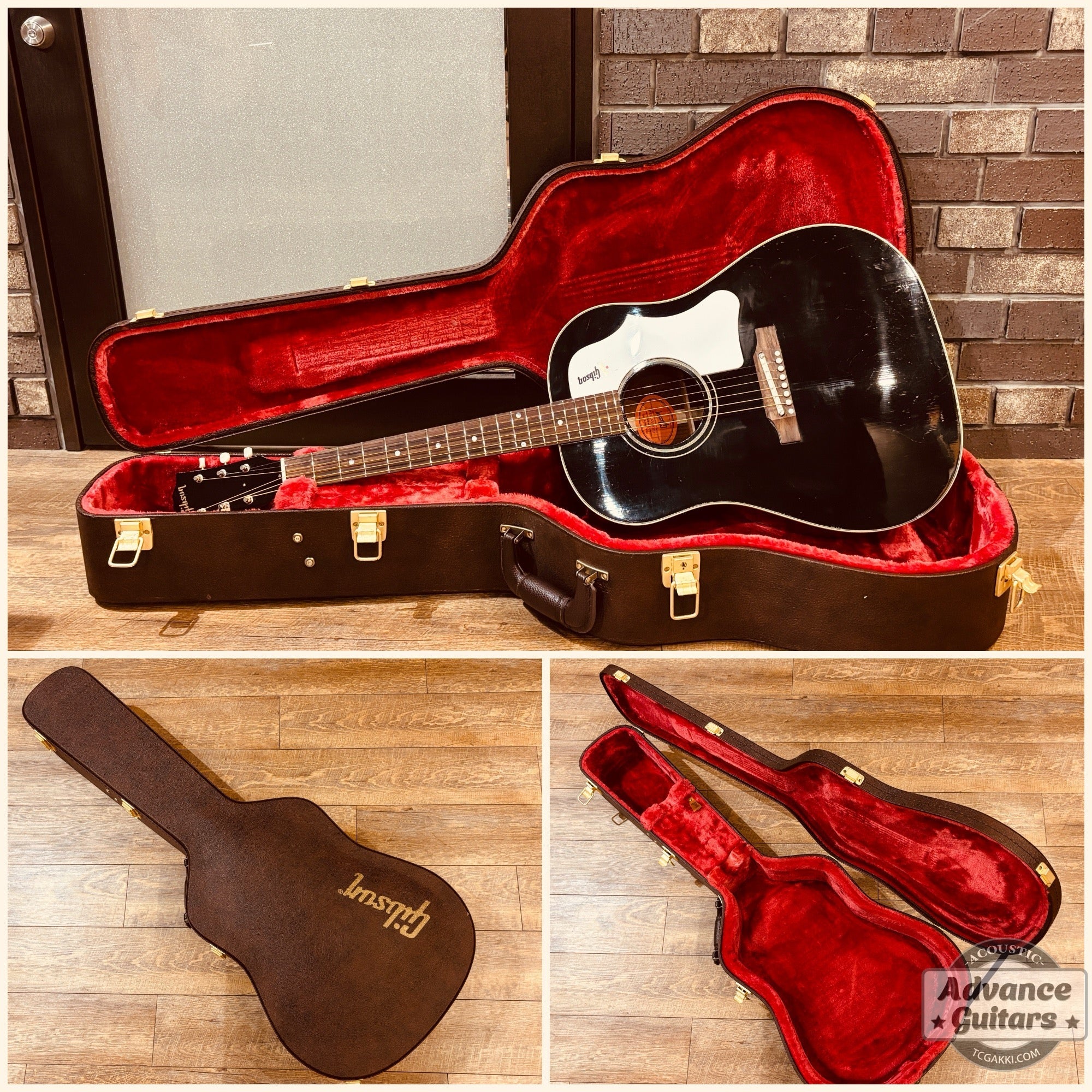 Gibson 2022年製 J - 45 Ebony Black - TC楽器 - TCGAKKI