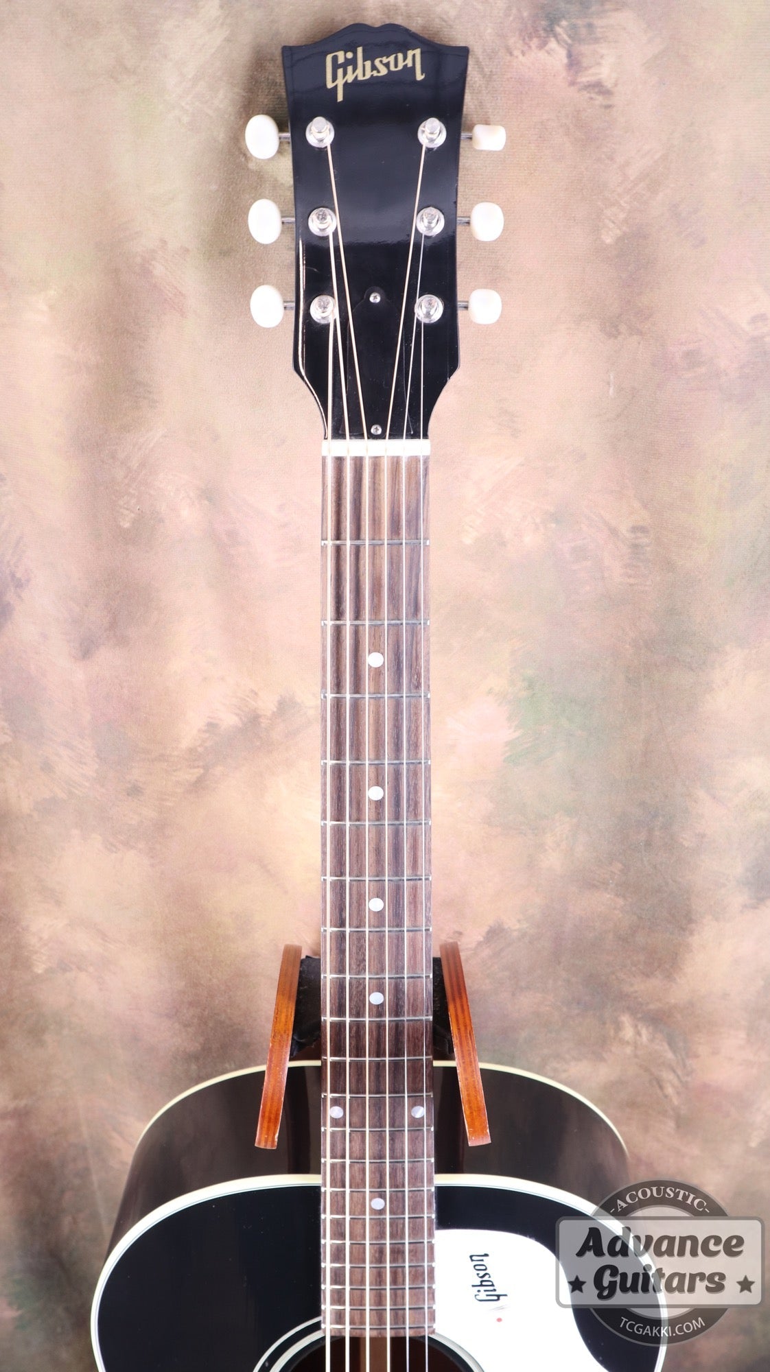 Gibson 2022年製 J - 45 Ebony Black - TC楽器 - TCGAKKI