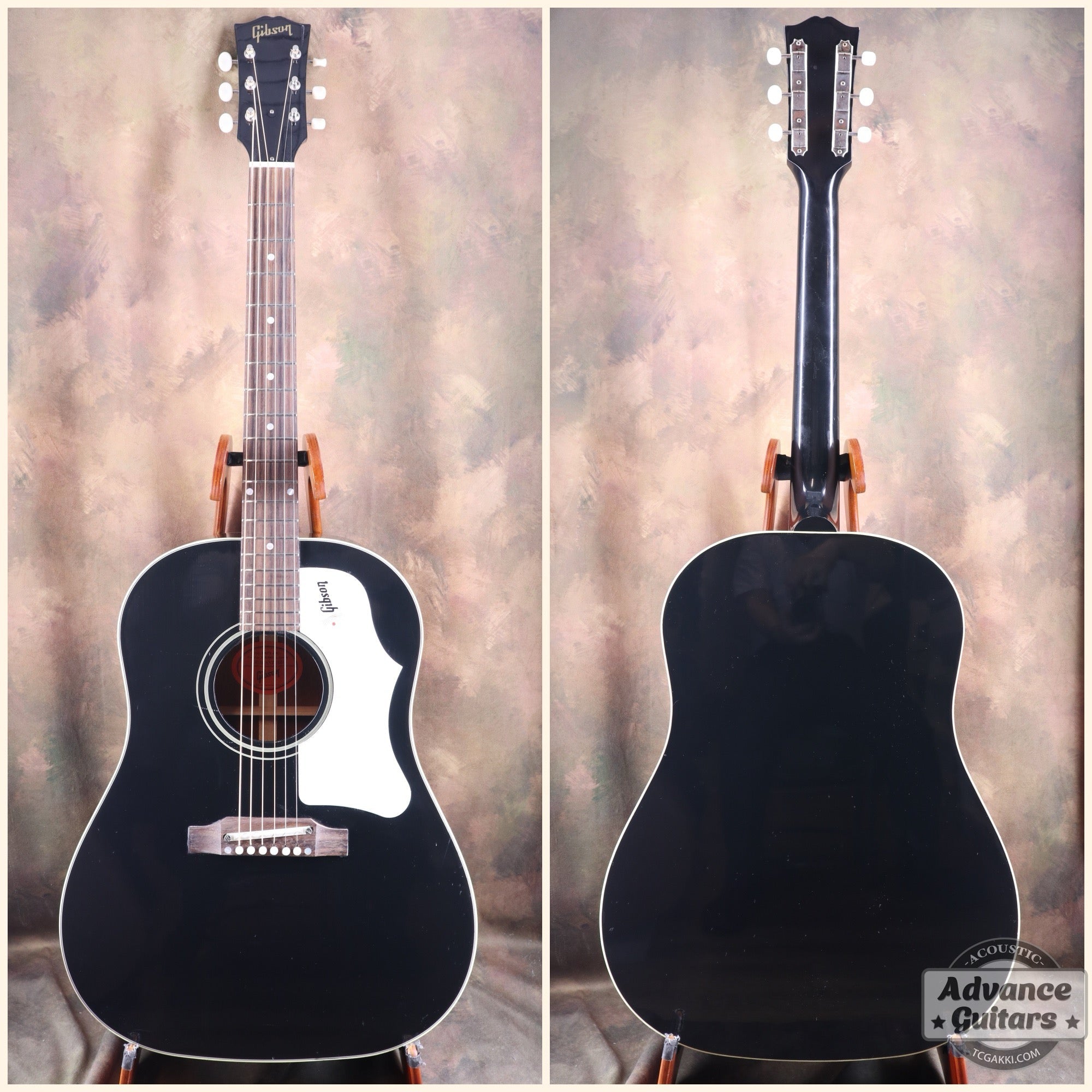 Gibson 2022年製 J - 45 Ebony Black - TC楽器 - TCGAKKI