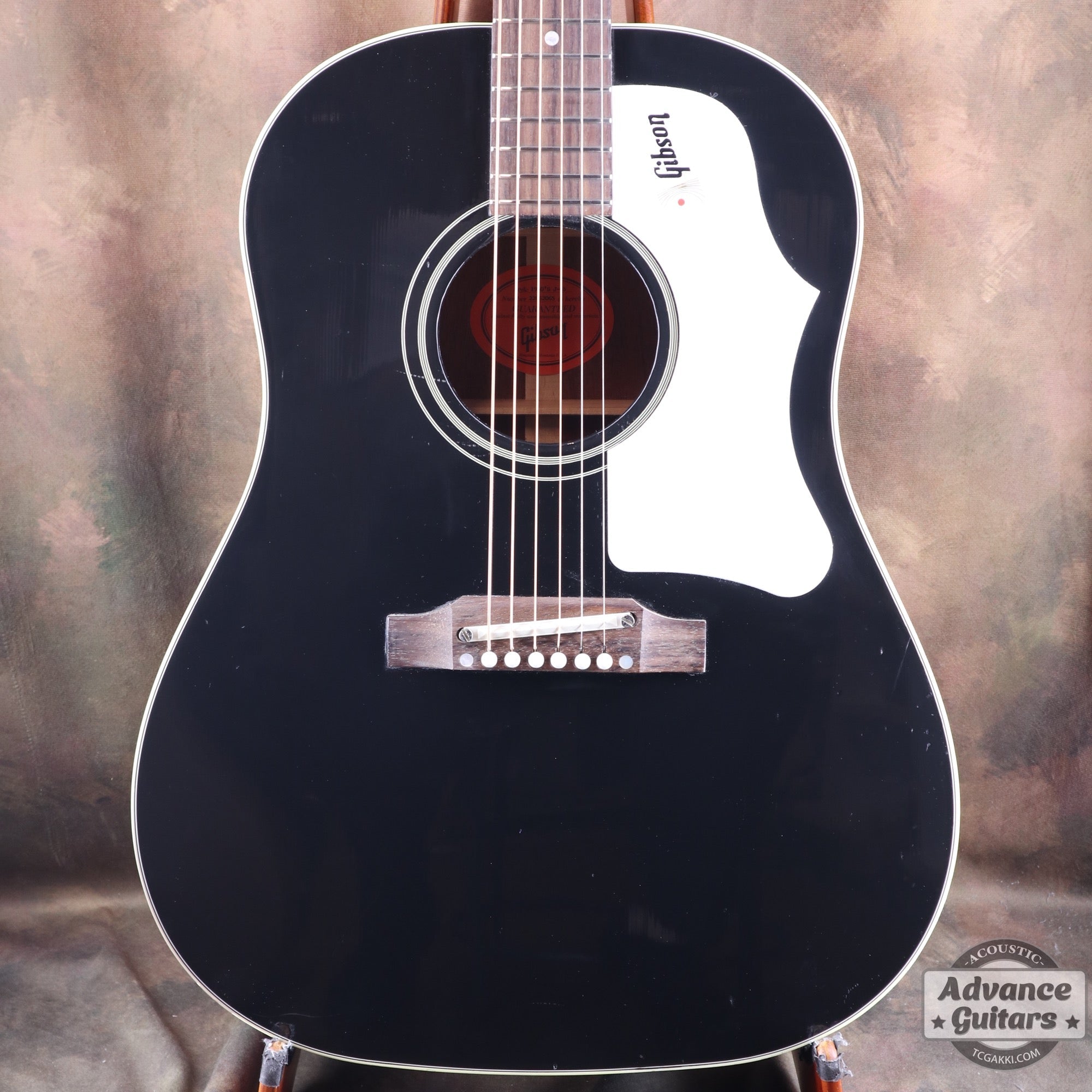 Gibson 2022年製 J - 45 Ebony Black - TC楽器 - TCGAKKI