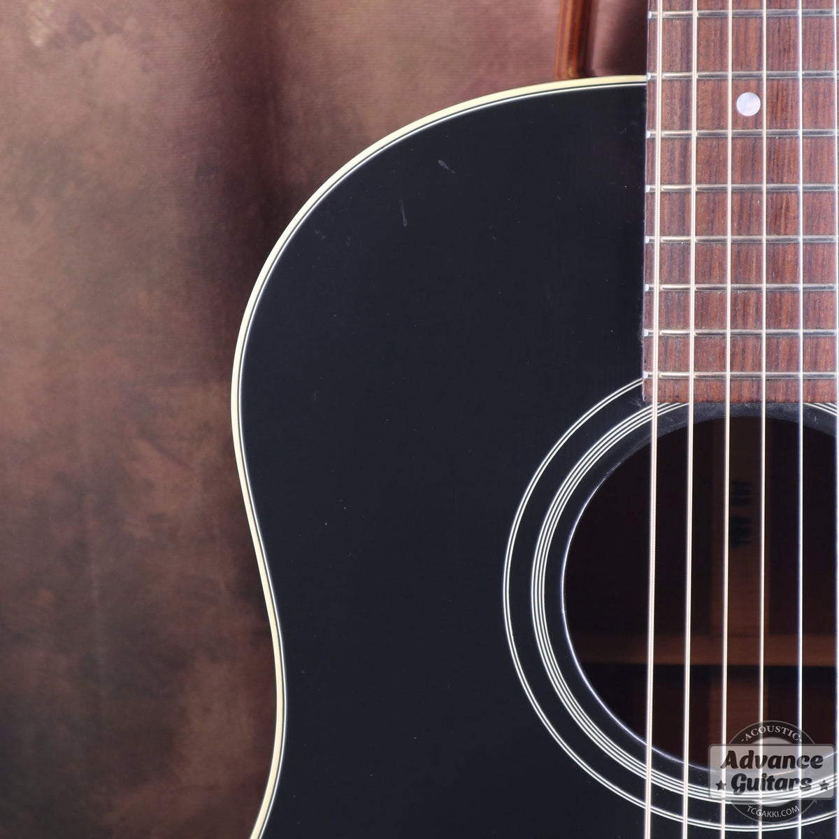 Gibson Custom Shop 2015年製 J-45 ADJ Ebony Black - TC楽器 - TCGAKKI