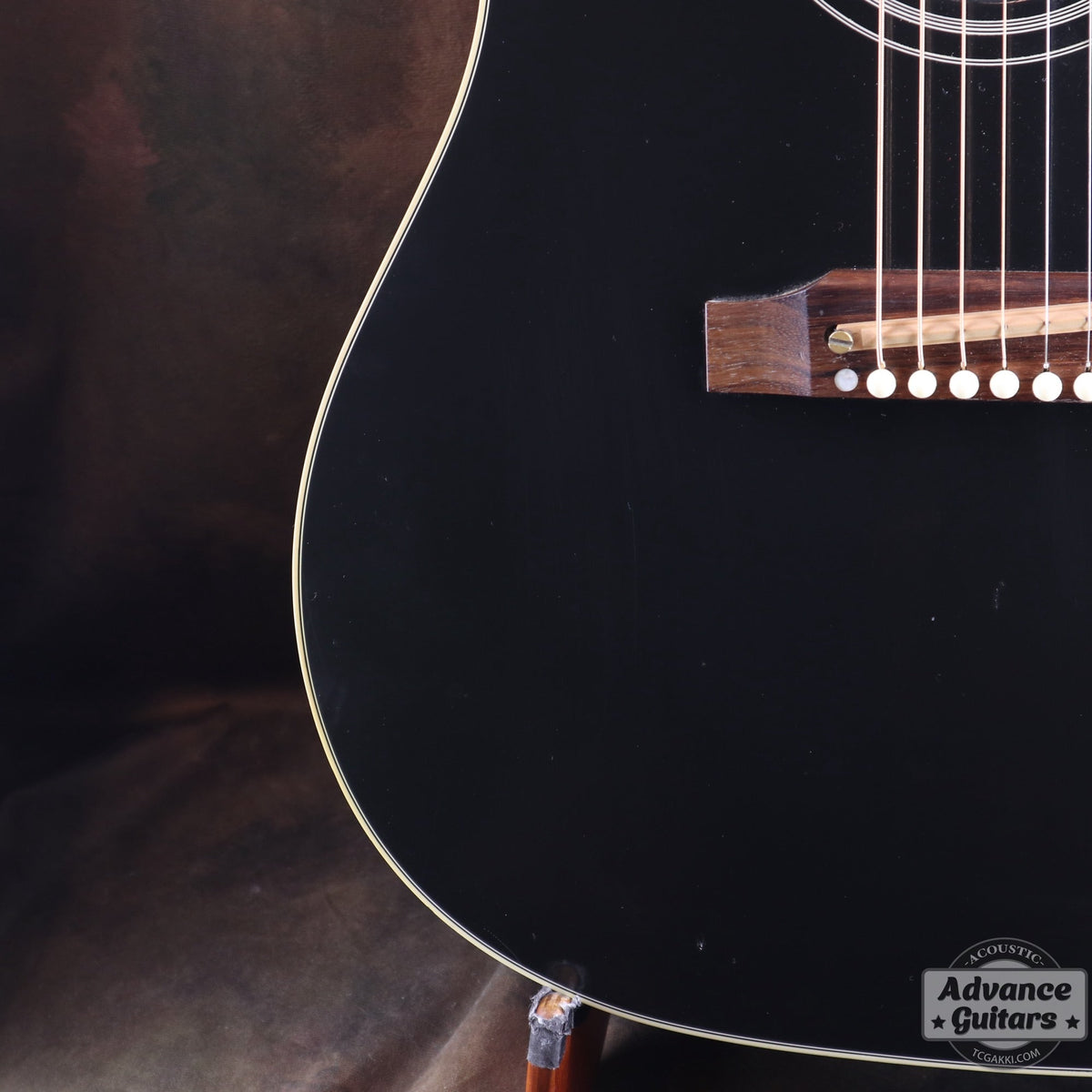 Gibson Custom Shop 2015年製 J-45 ADJ Ebony Black - TC楽器 - TCGAKKI