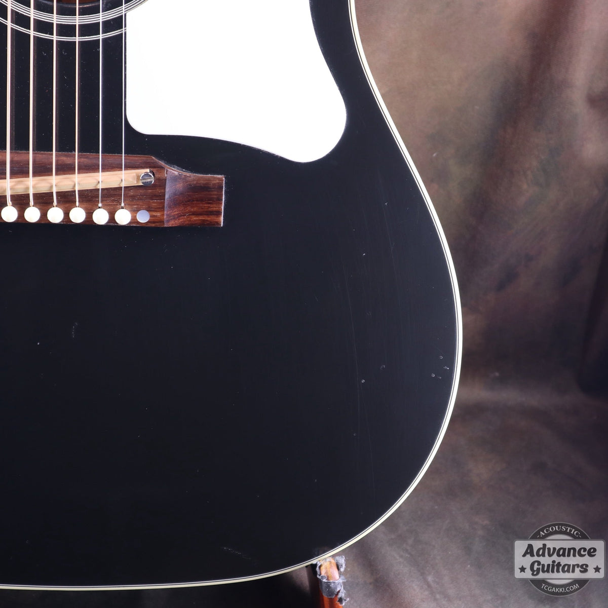 Gibson Custom Shop 2015年製 J-45 ADJ Ebony Black - TC楽器 - TCGAKKI