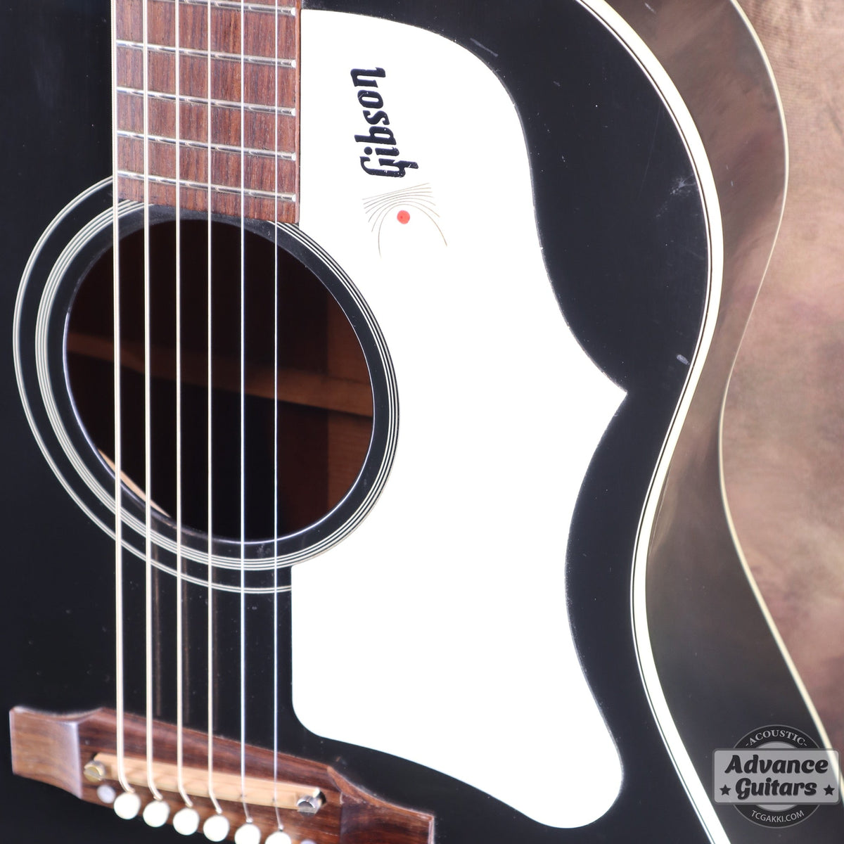 Gibson Custom Shop 2015年製 J-45 ADJ Ebony Black - TC楽器 - TCGAKKI
