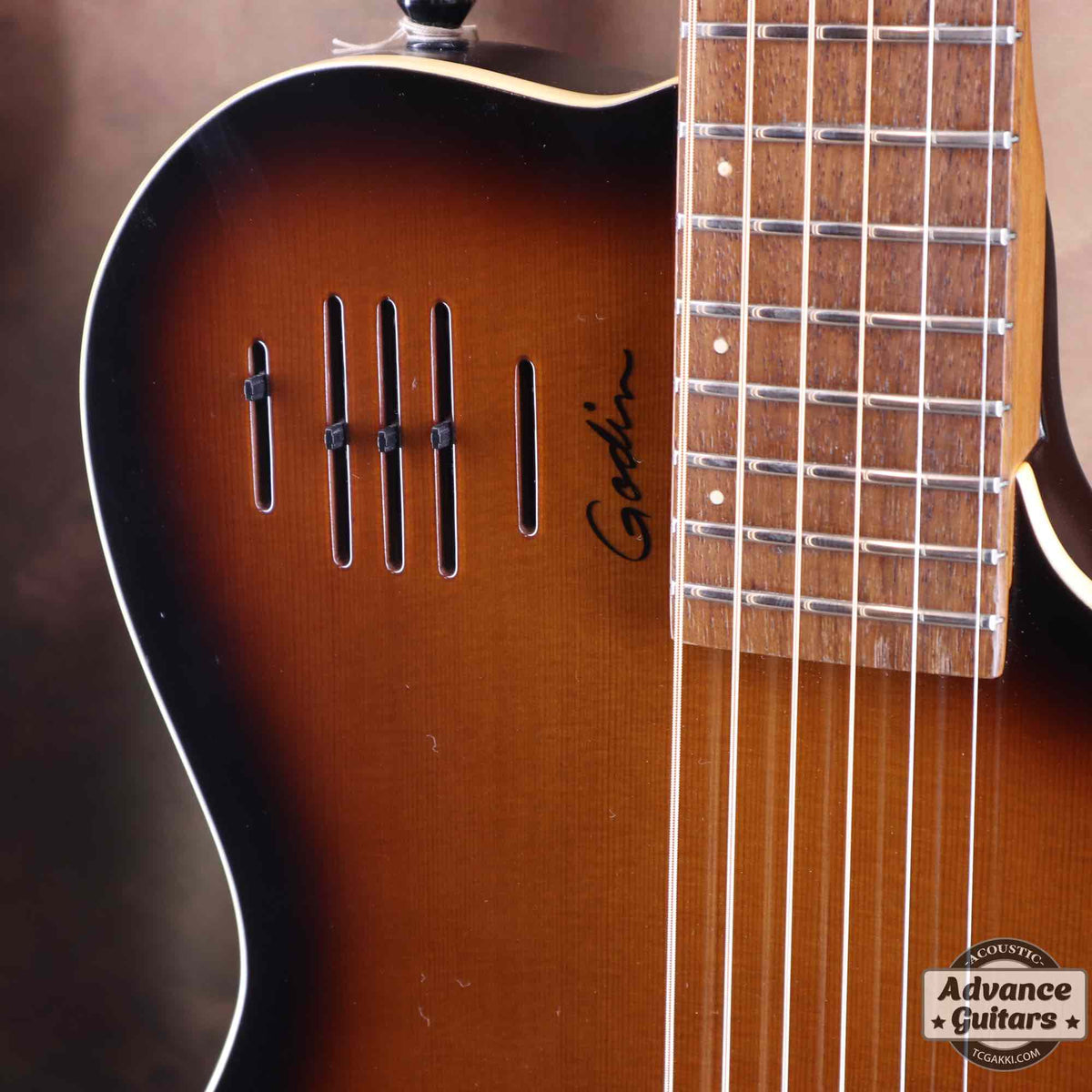Godin 2001年製 A6 COGNAC BURST RN - TC楽器 - TCGAKKI