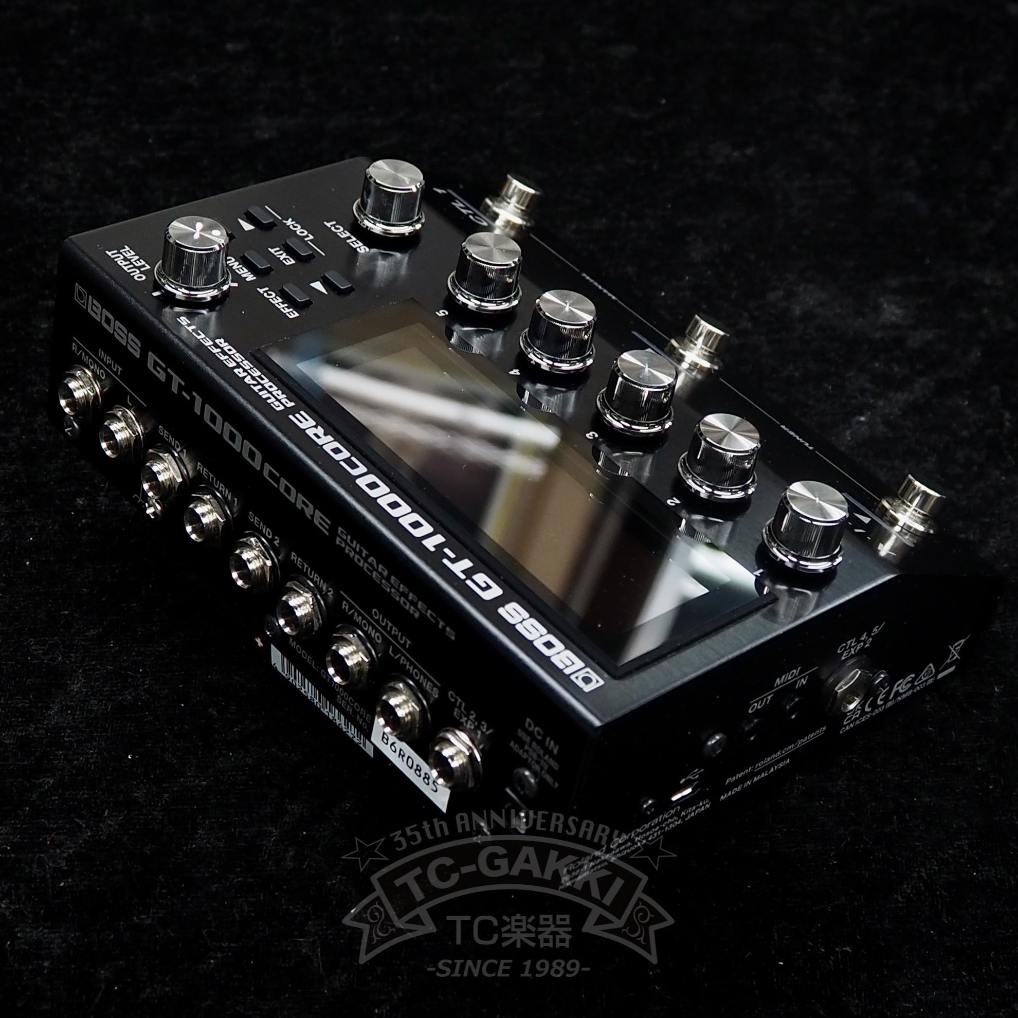 GT - 1000 CORE GUITAR EFFECTS PROCESSOR - TC楽器 - TCGAKKI