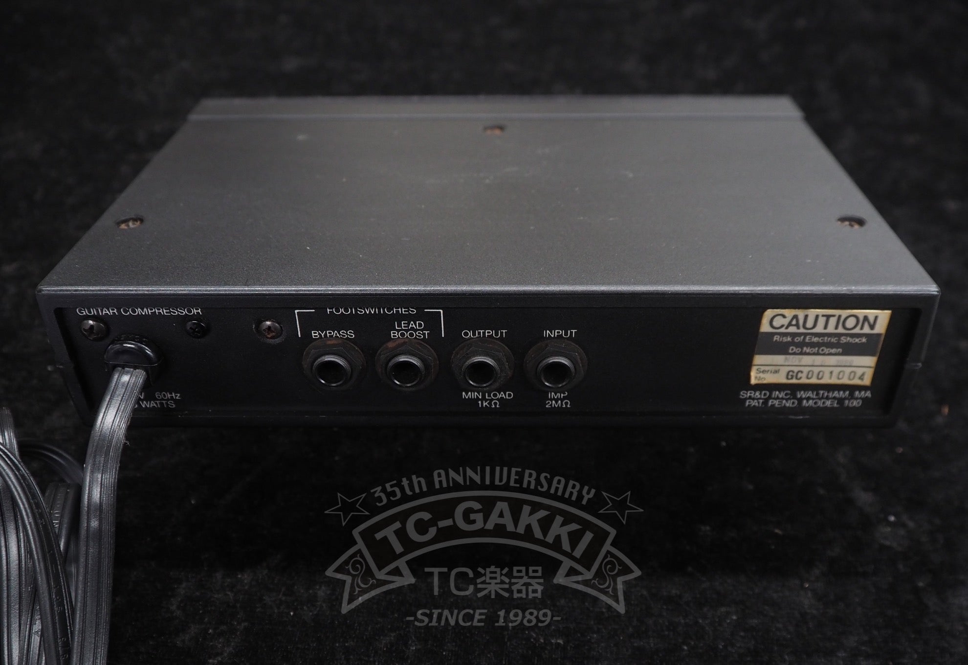 GUITAR COMPRESSOR MODEL 100 - TC楽器 - TCGAKKI