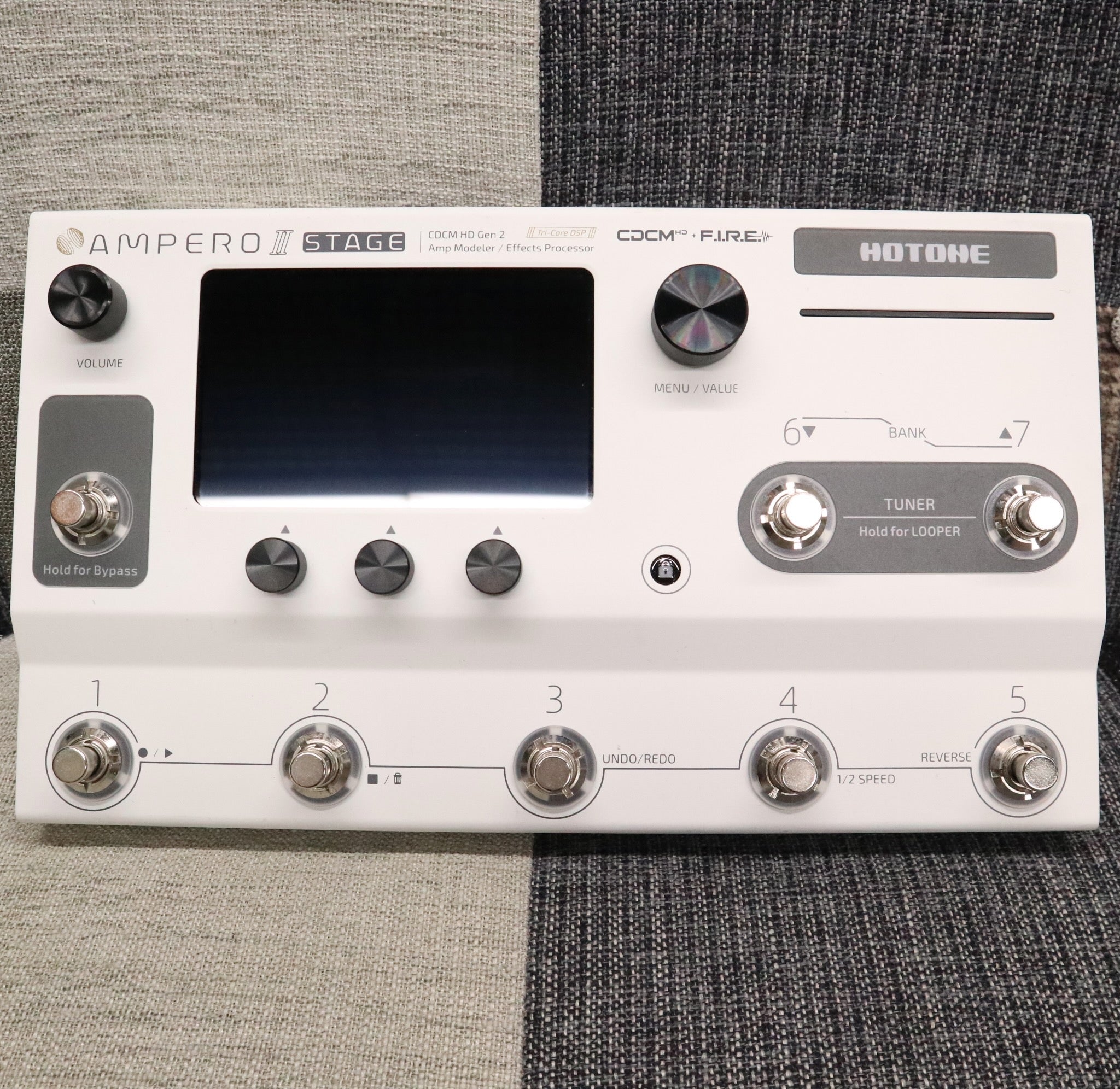HOTONE AMPERO II STAGE CDCM HD Gen 2 Amp Modeler/Effects Processor - TC楽器 - TCGAKKI