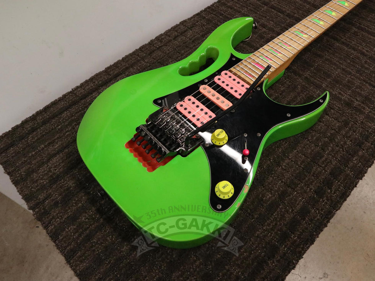 Ibanez 1987 JEM777 Lochness Green 623 - TC楽器 - TCGAKKI