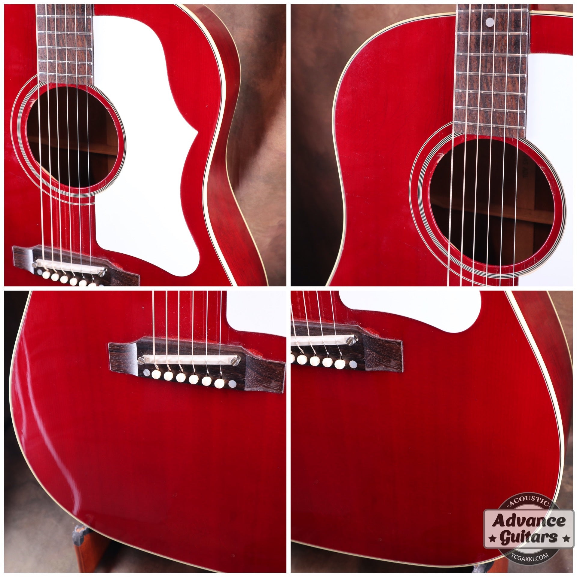 Gibsonカスタムショップ 1960s J-45 Montana Rose Gibson Custom