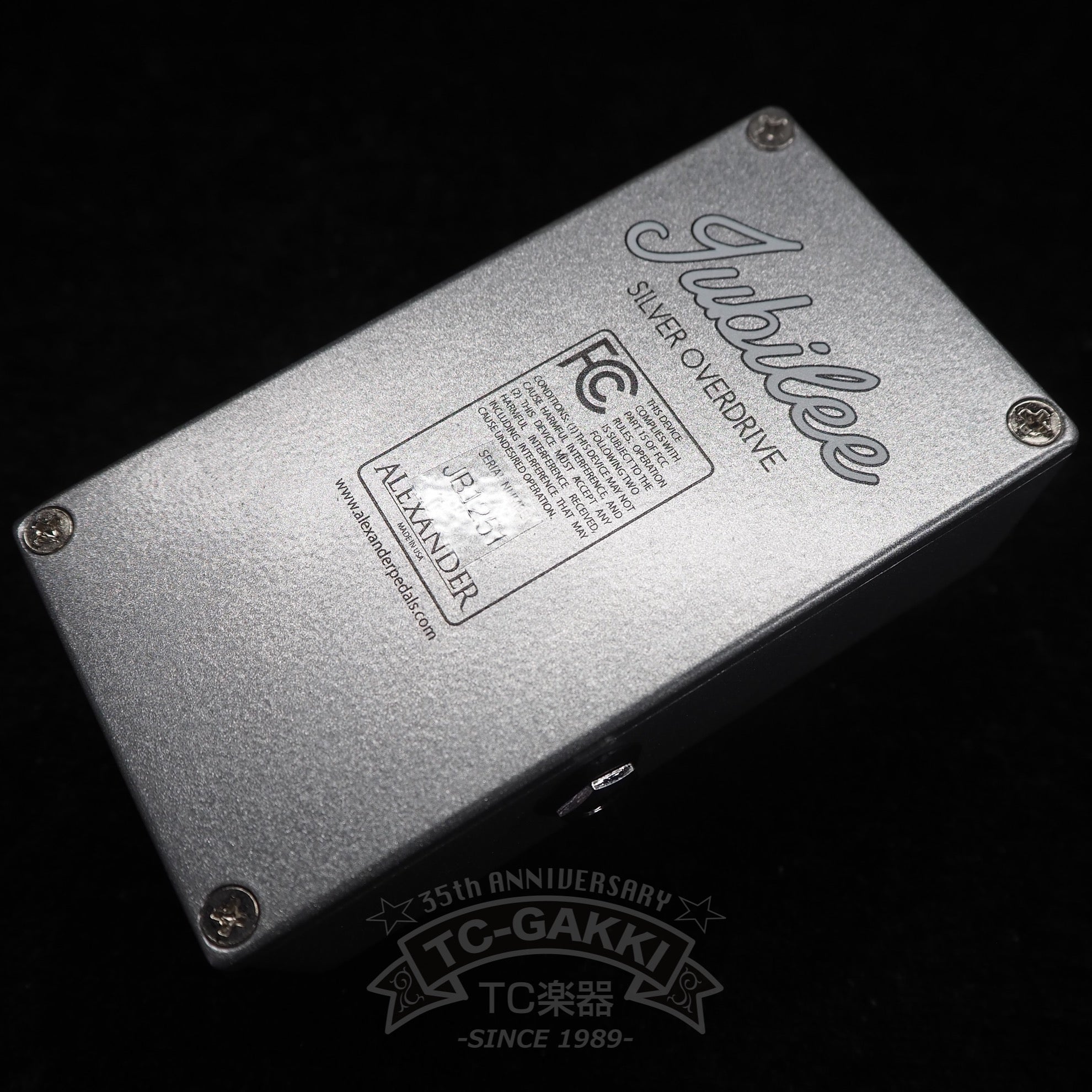 JUBILEE SILVER OVERDRIVE - TC楽器 - TCGAKKI