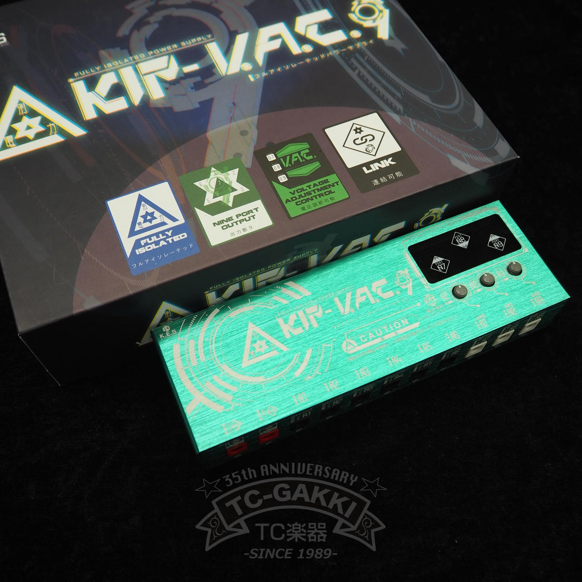 K.E.S. KIP-V.A.C.9 FULLY ISOLATED POWER SUPPLY - TC楽器 - TCGAKKI